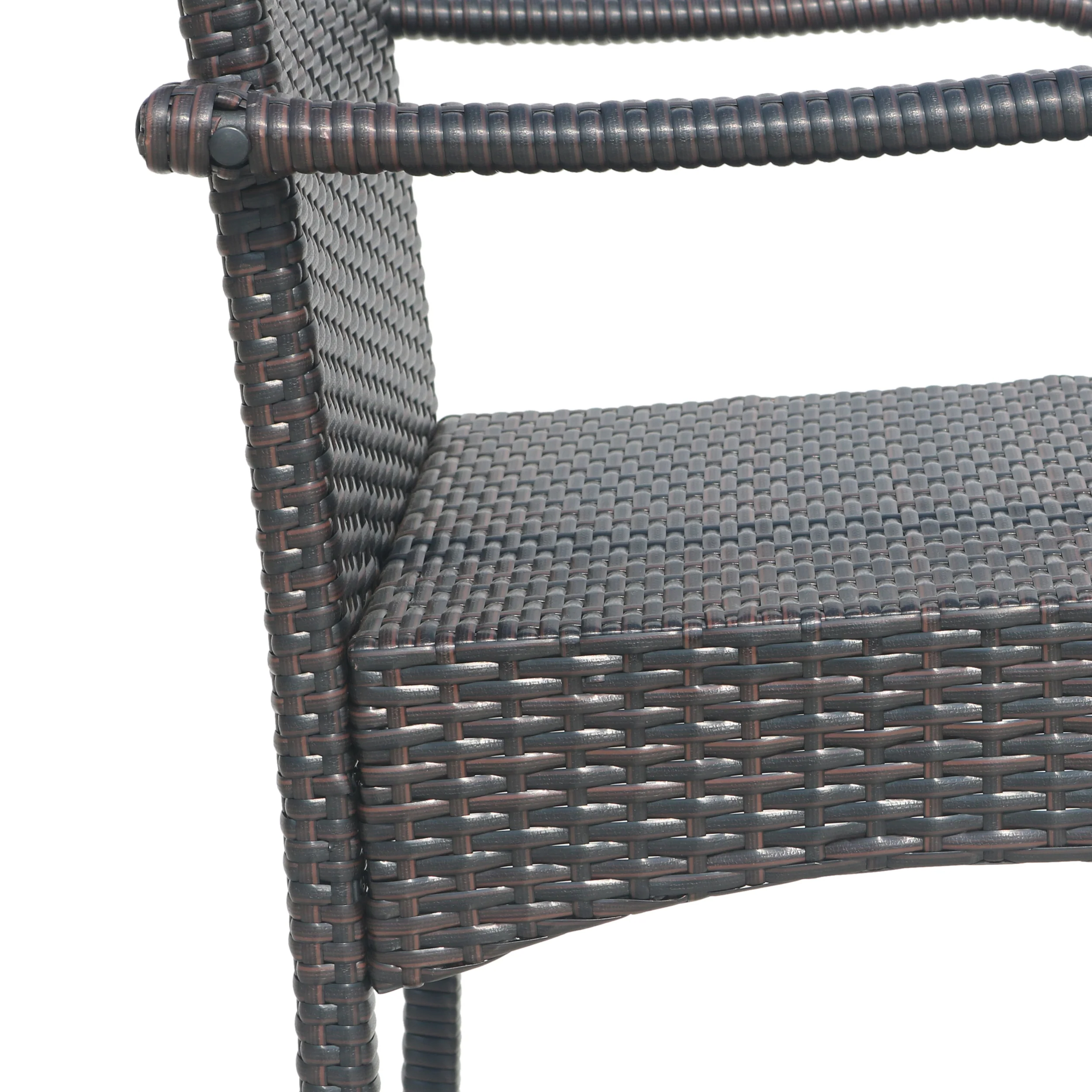 Iremide Outdoor Wicker Barstool Chair (Set of 2) - furnishings