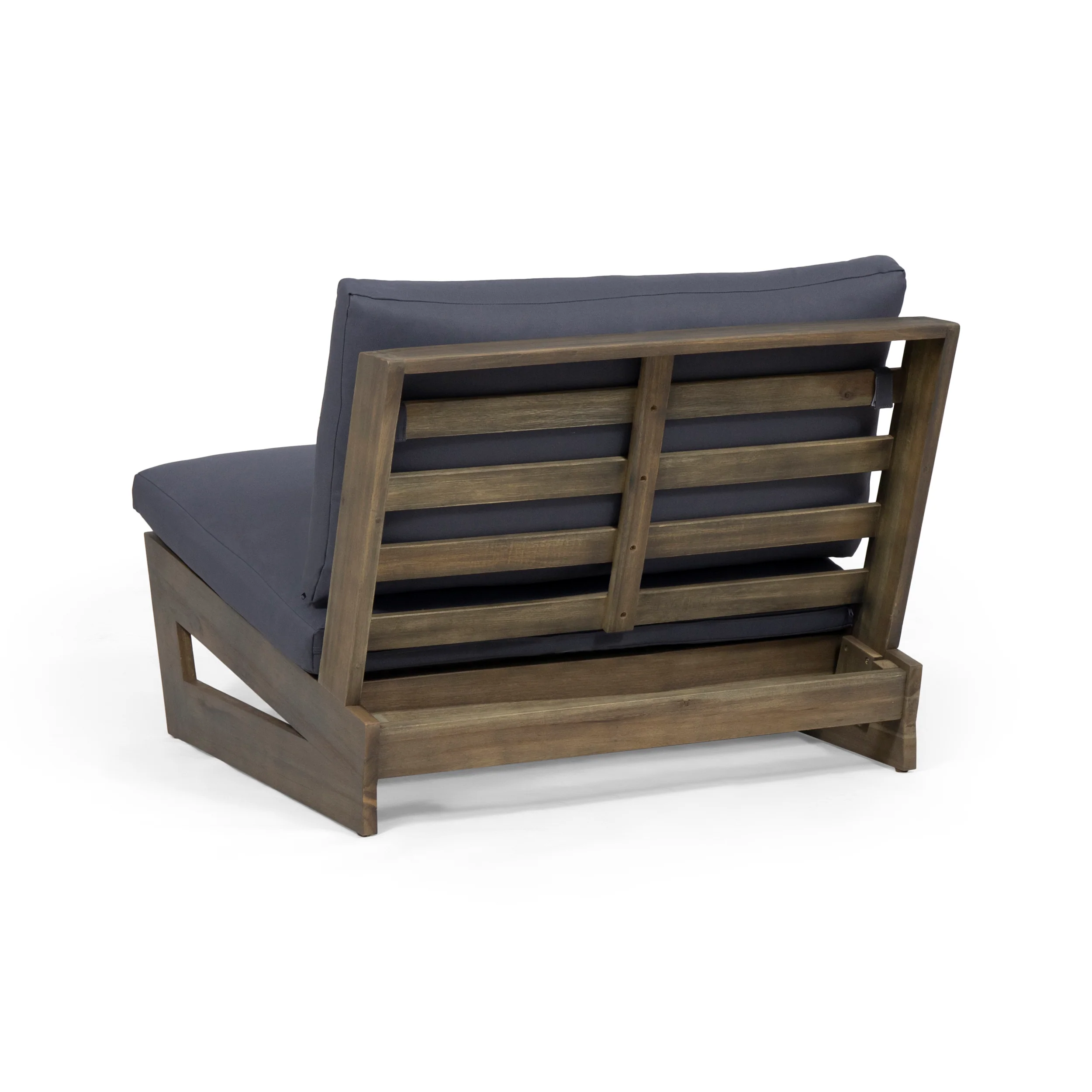 Emma Modern Low-To-Ground Outdoor Pallet Lounge Chairs (Set of 2) - furnishings