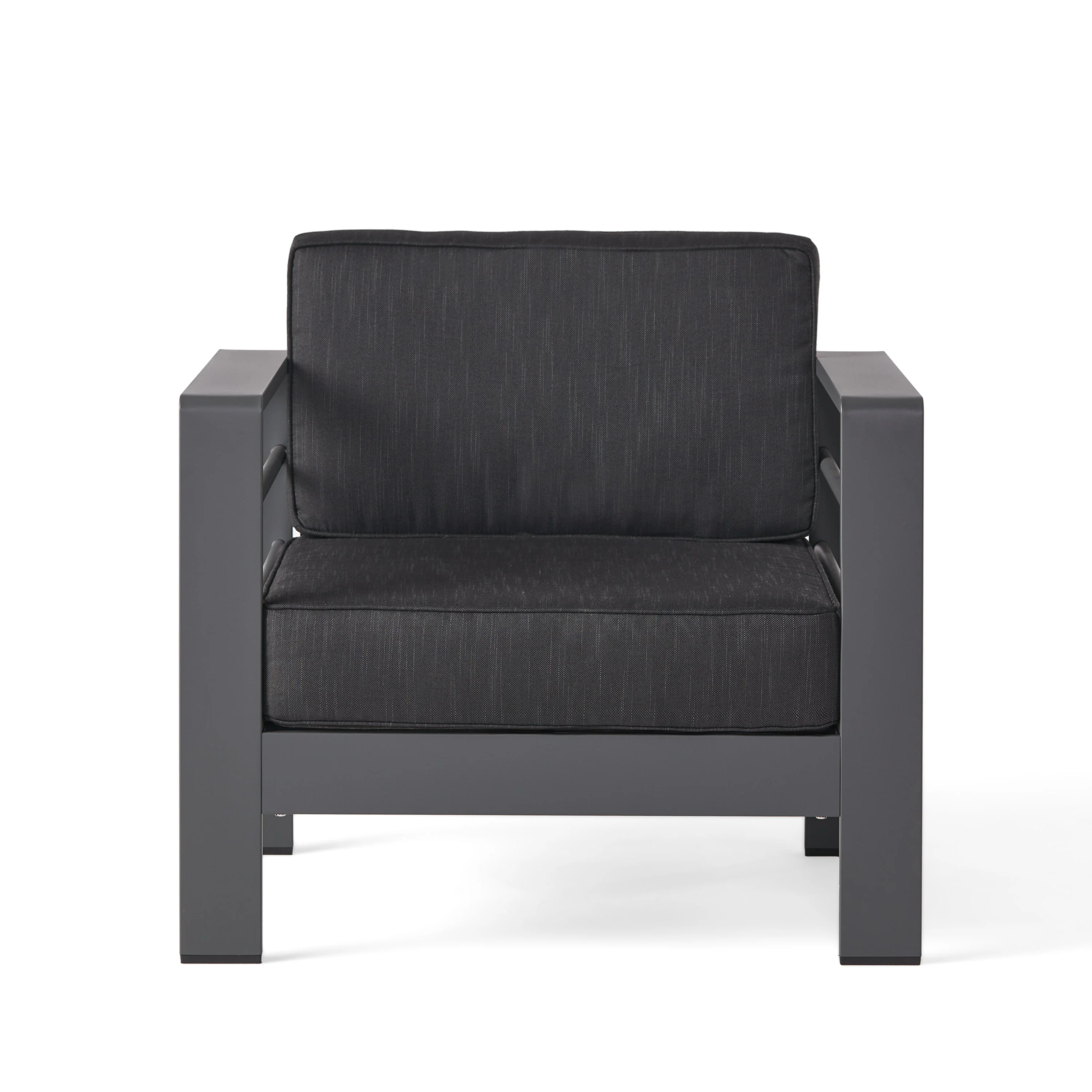 Crested Bay Indoor/Outdoor Aluminum Club Chair - furnishings