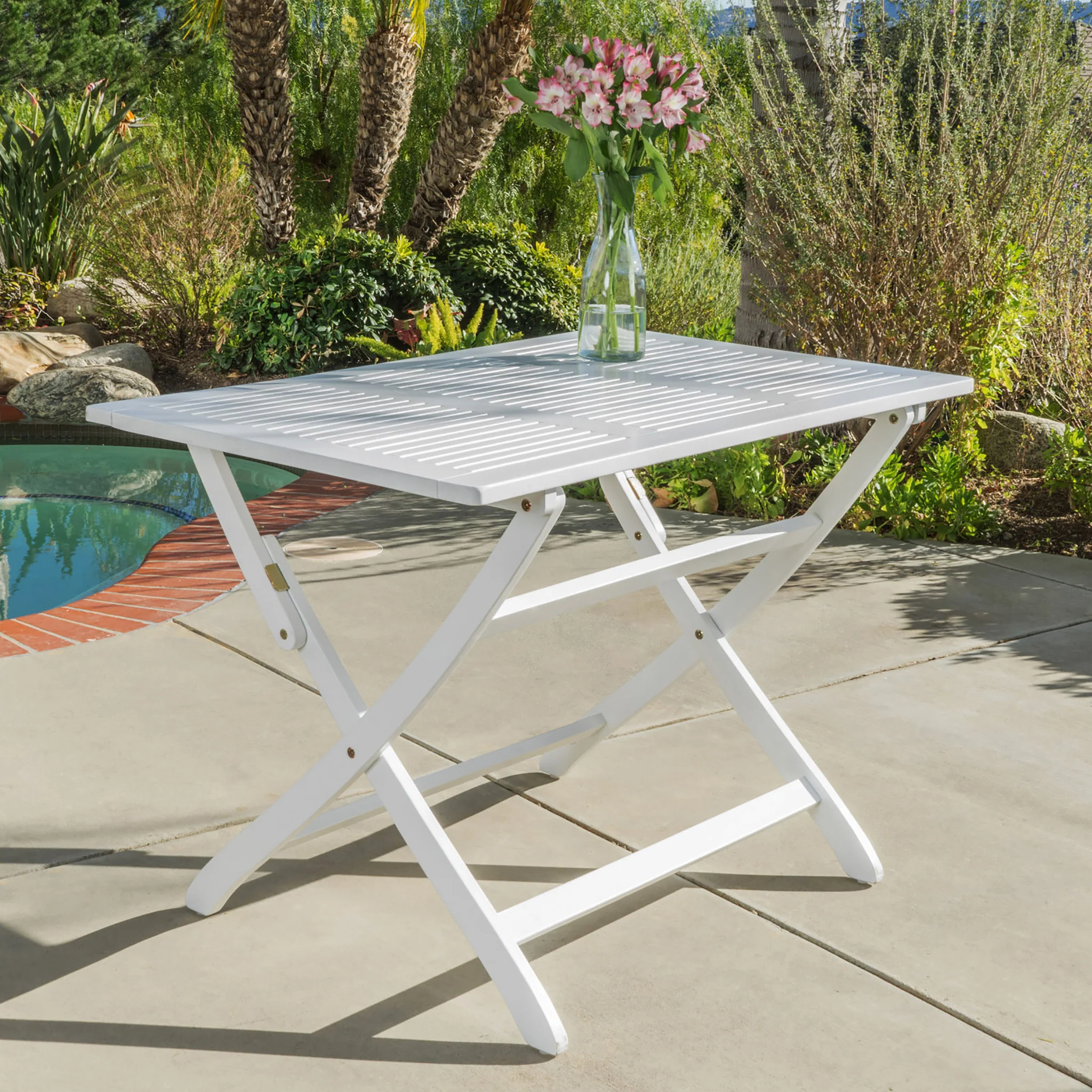 St. Nevis Outdoor Folding Table - furnishings