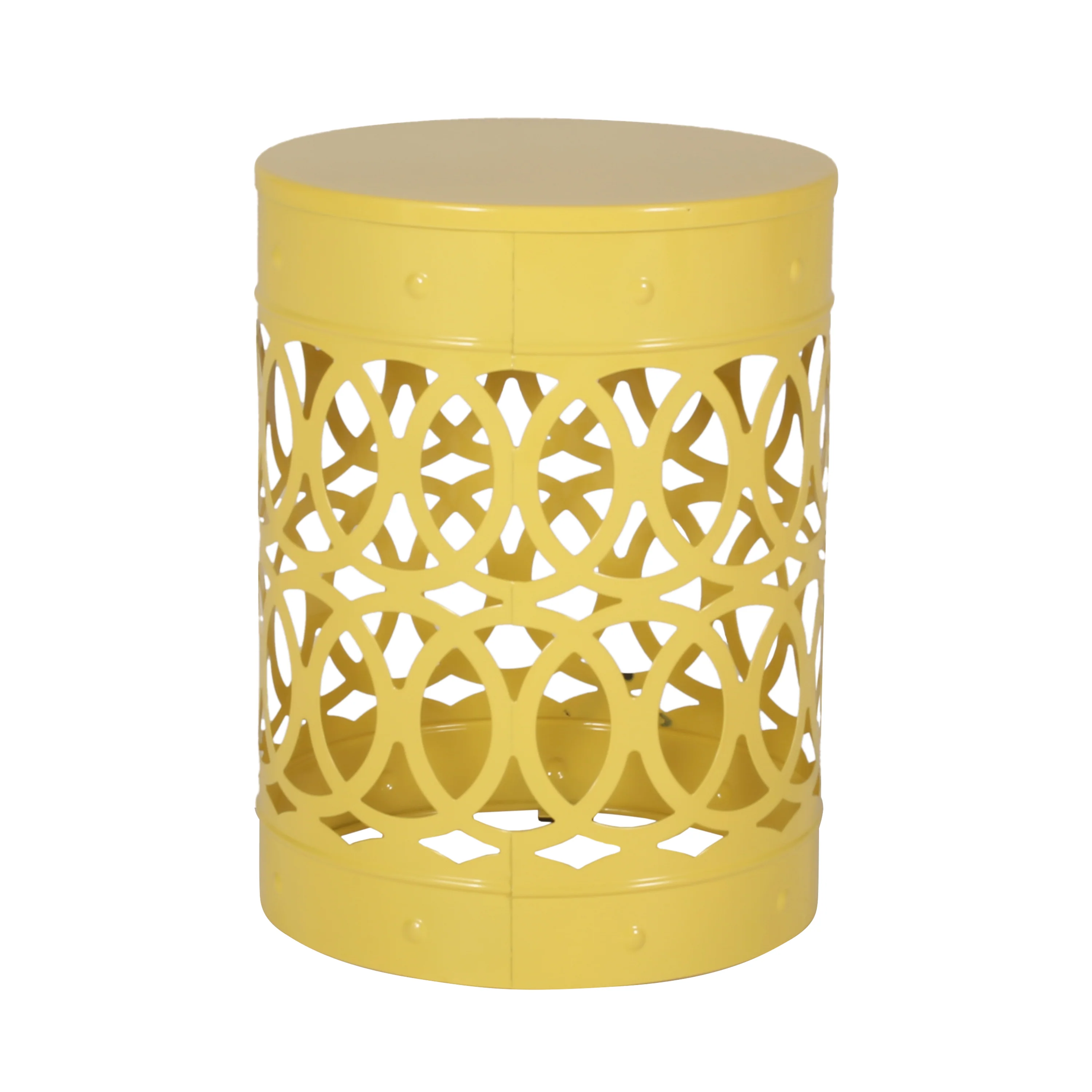 Pellerin Outdoor Metal Side Tables, Set of 2 - furnishings