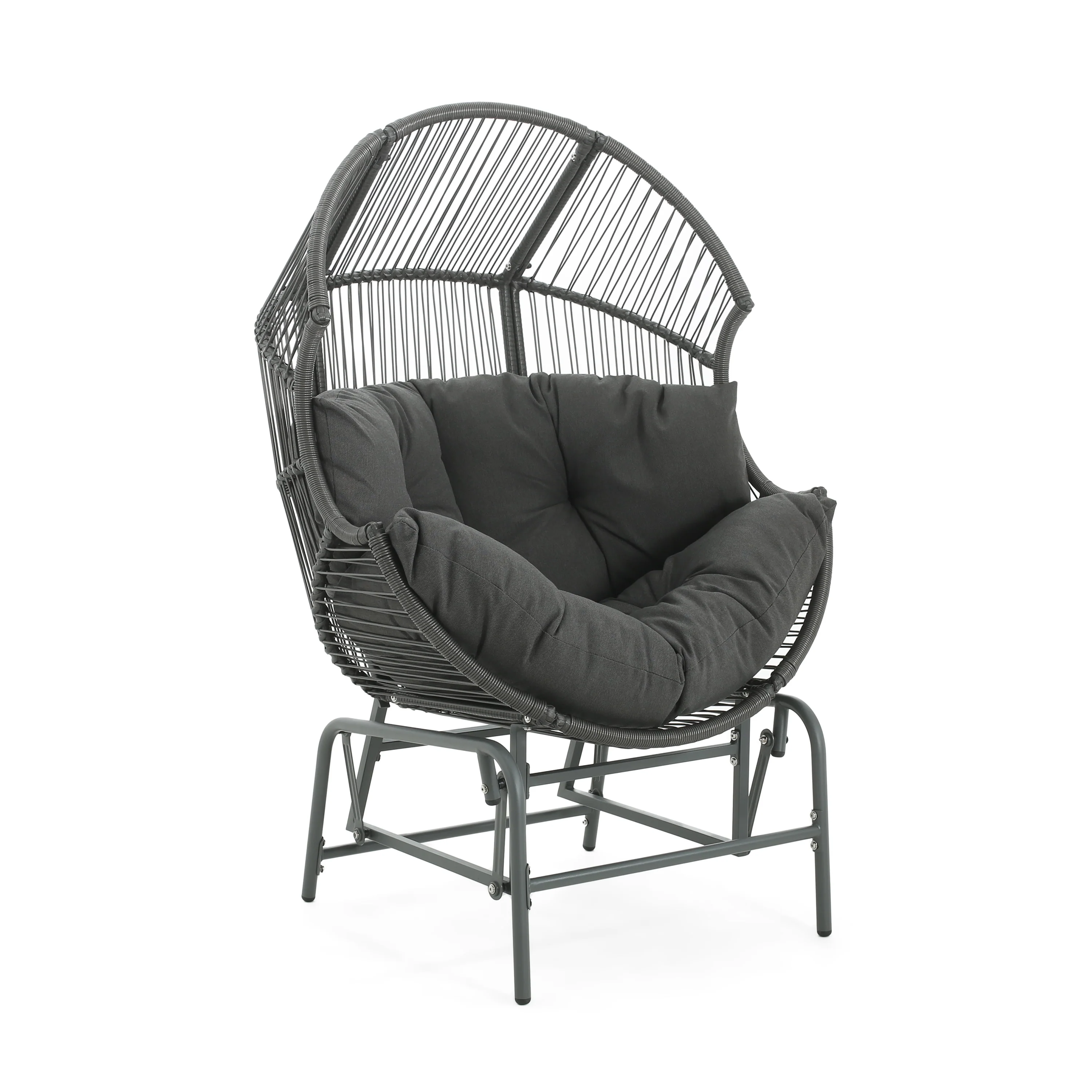 Paloma Outdoor Wicker Gliding Chair - furnishings