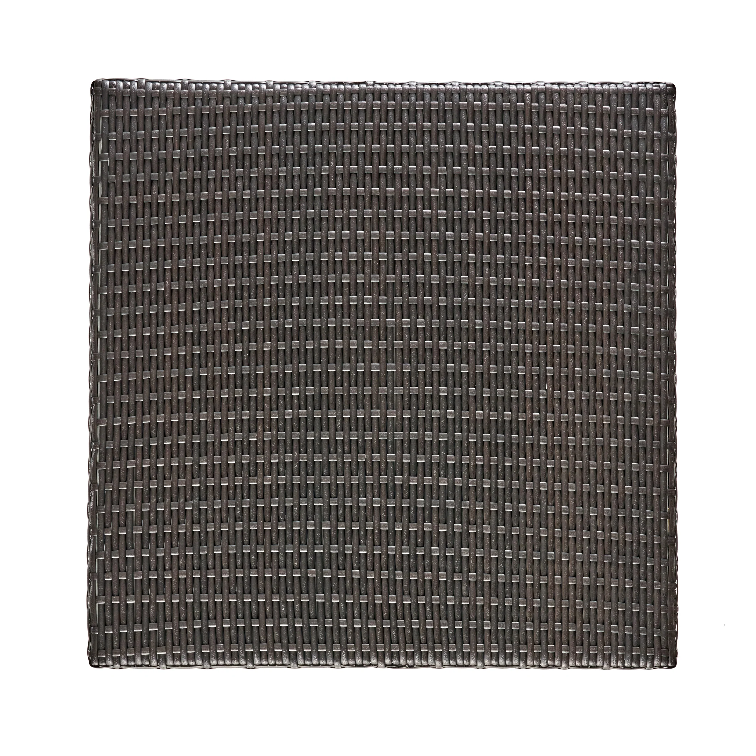 Lester Outdoor 3 Piece Square Multi-brown Wicker Bar Set - furnishings