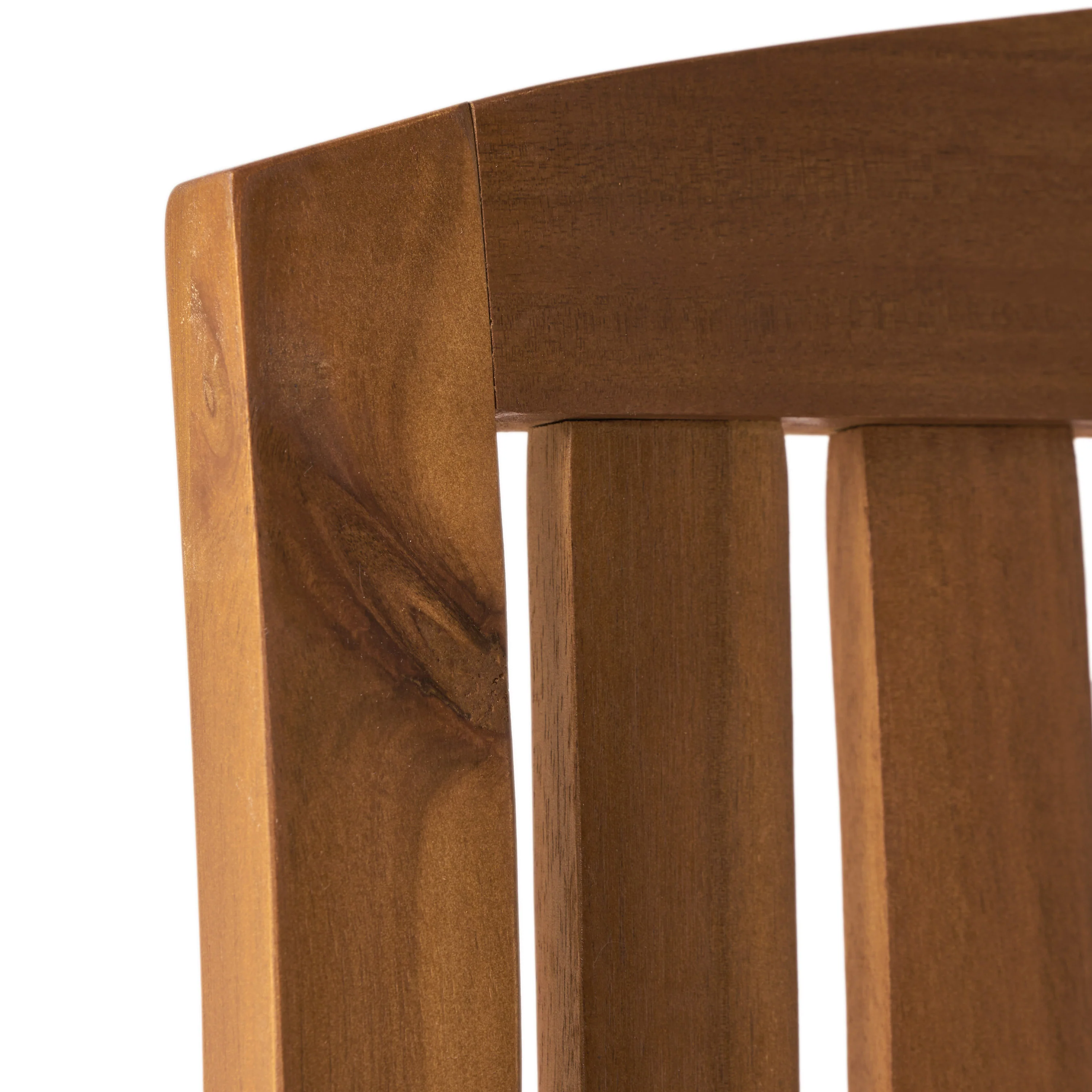 Sadie Outdoor Acacia Wood Rocking Chairs with Cushion (Set of 2) - furnishings