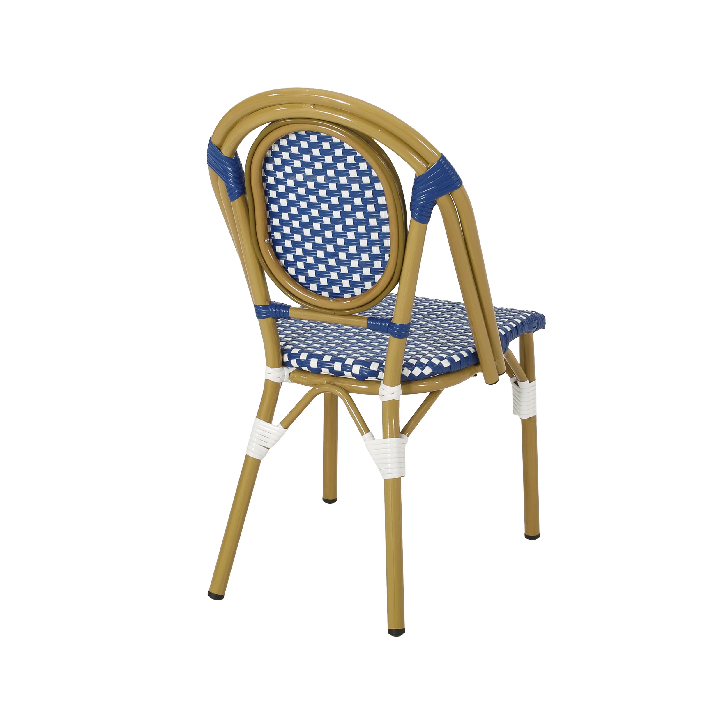 Kazaria Outdoor French Bistro Chairs (Set of 4) - furnishings