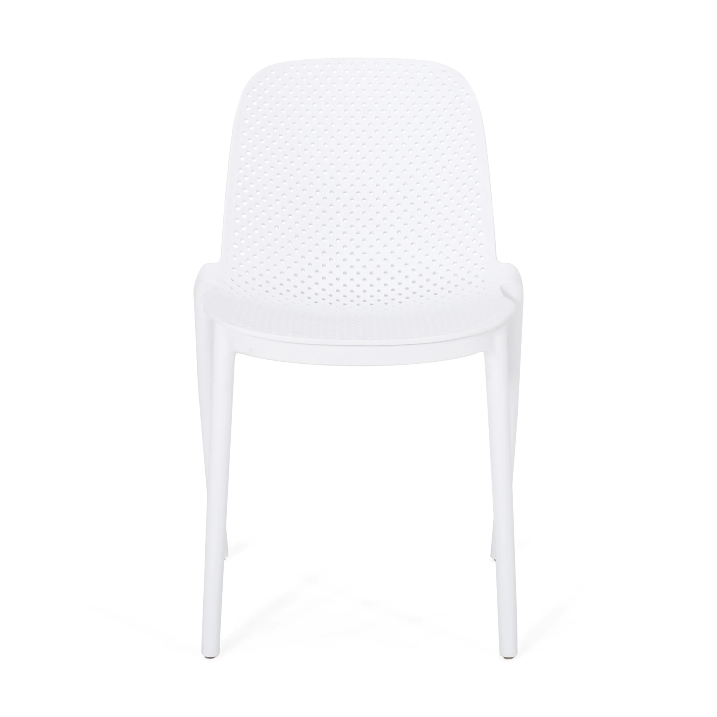 Edenton Outdoor Modern Stacking Dining Chair (Set of 4) - furnishings