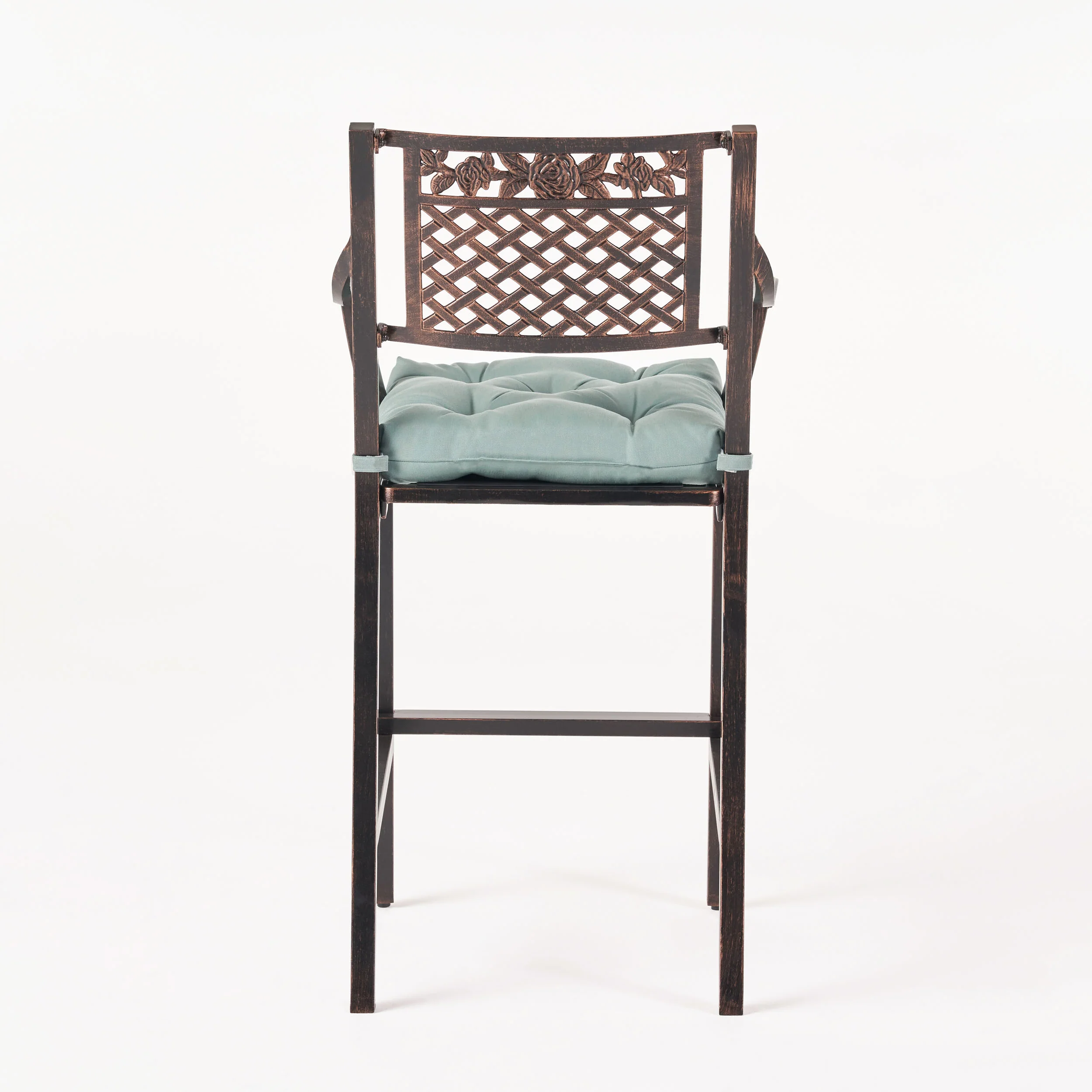 Vista Outdoor Barstool with Cushion (Set of 2) - furnishings