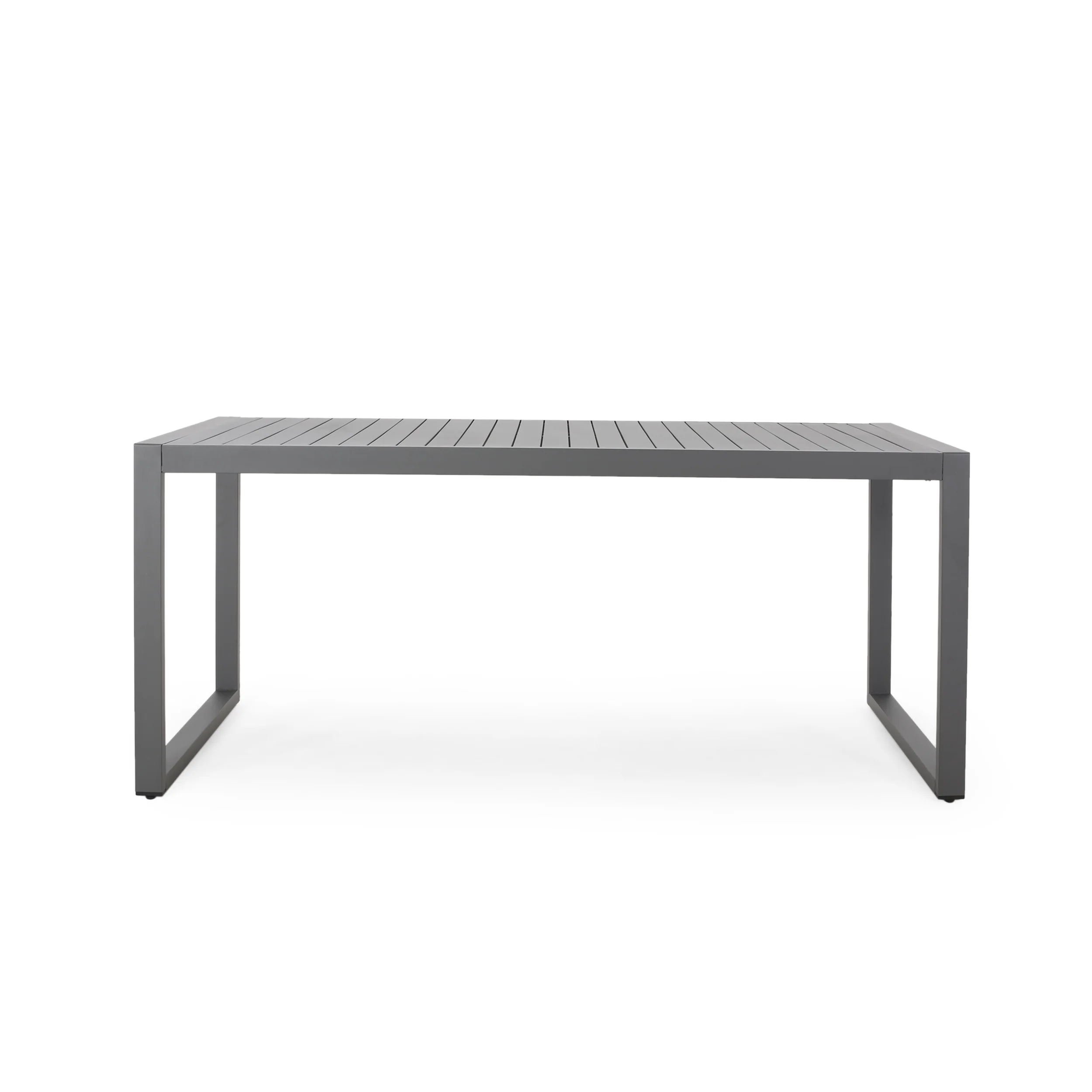 Nealie Outdoor Aluminum Dining Table - furnishings