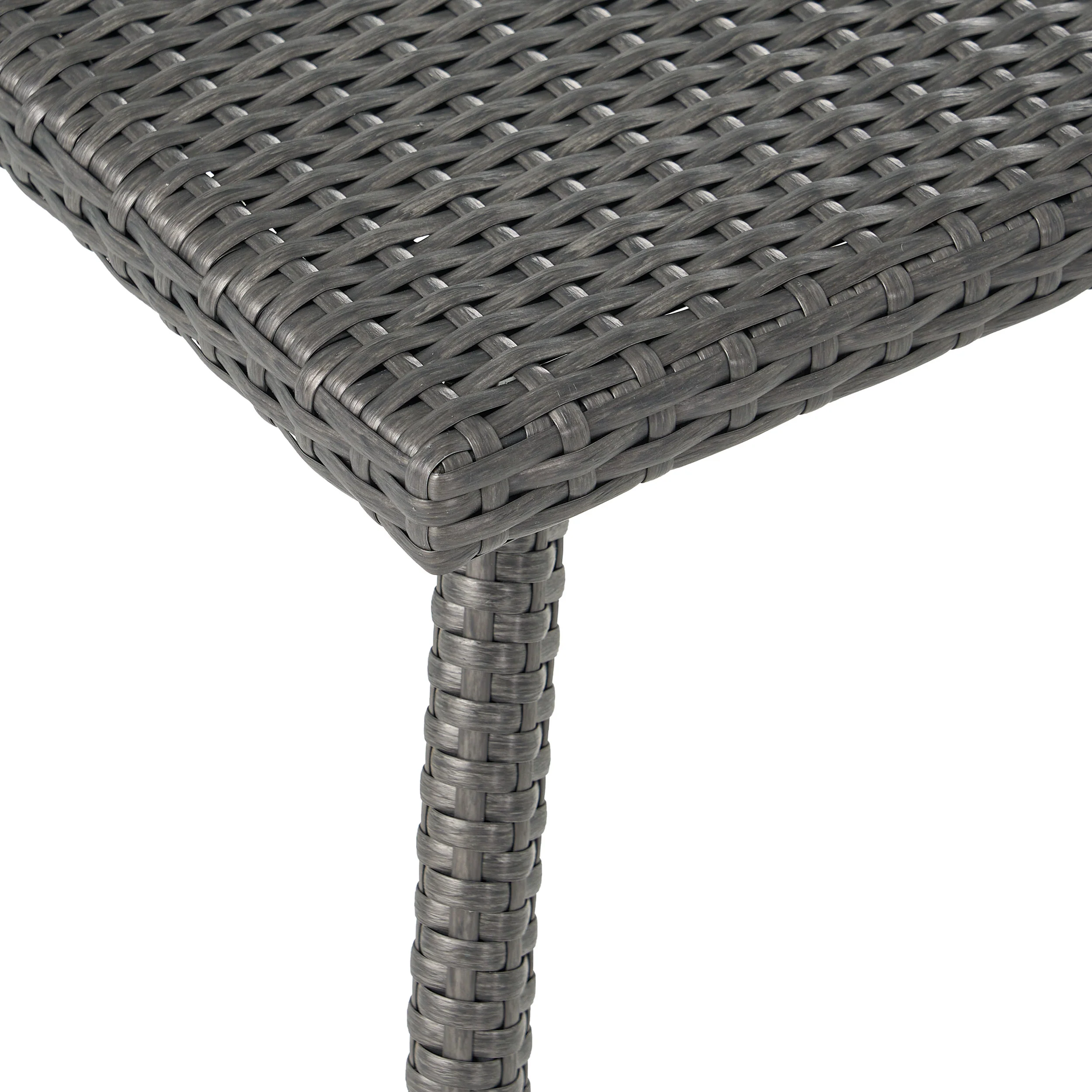 Maui Outdoor 5-piece Grey Wicker Seating Set with Cushions - furnishings