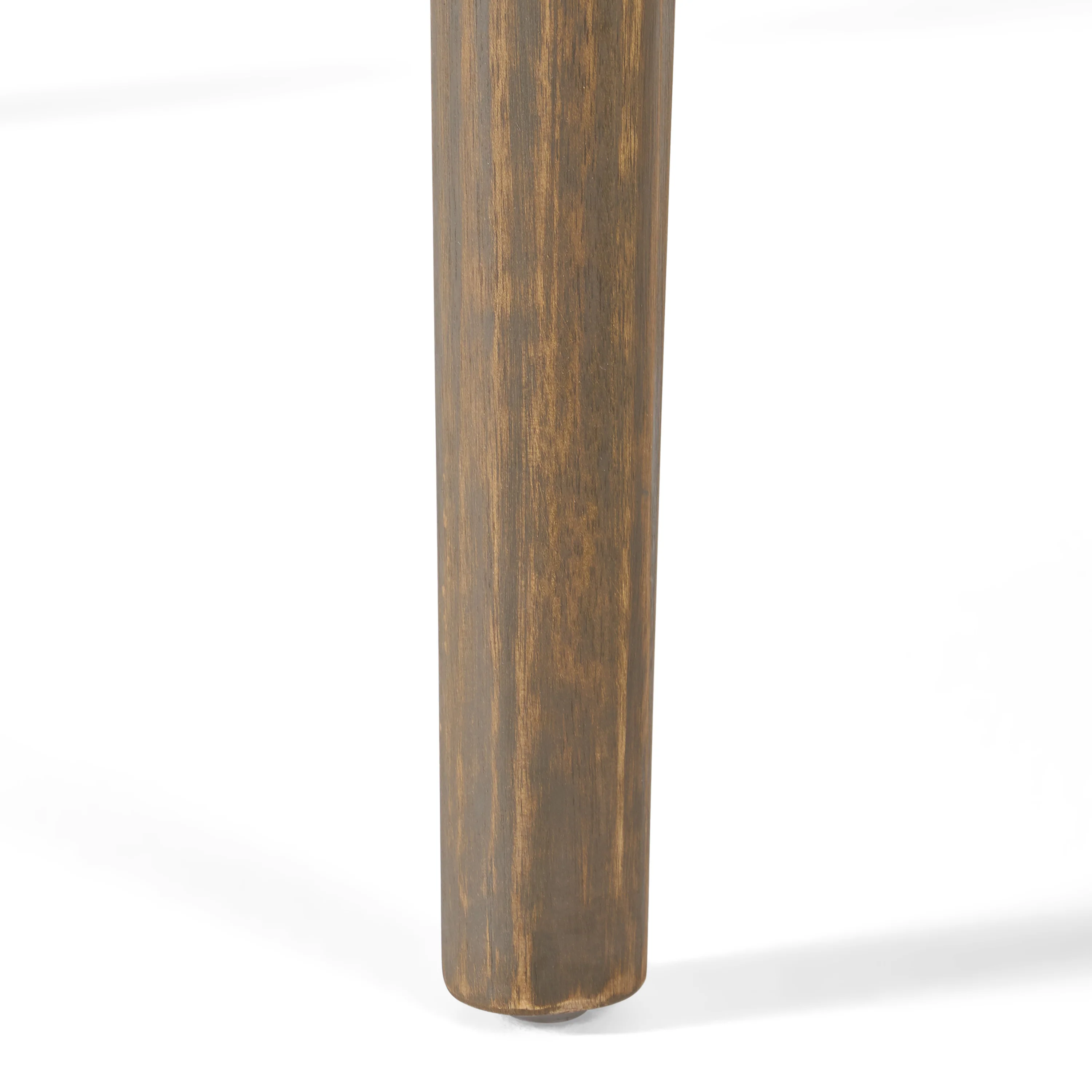 Nick Outdoor Acacia Wood Round Dining Table - furnishings