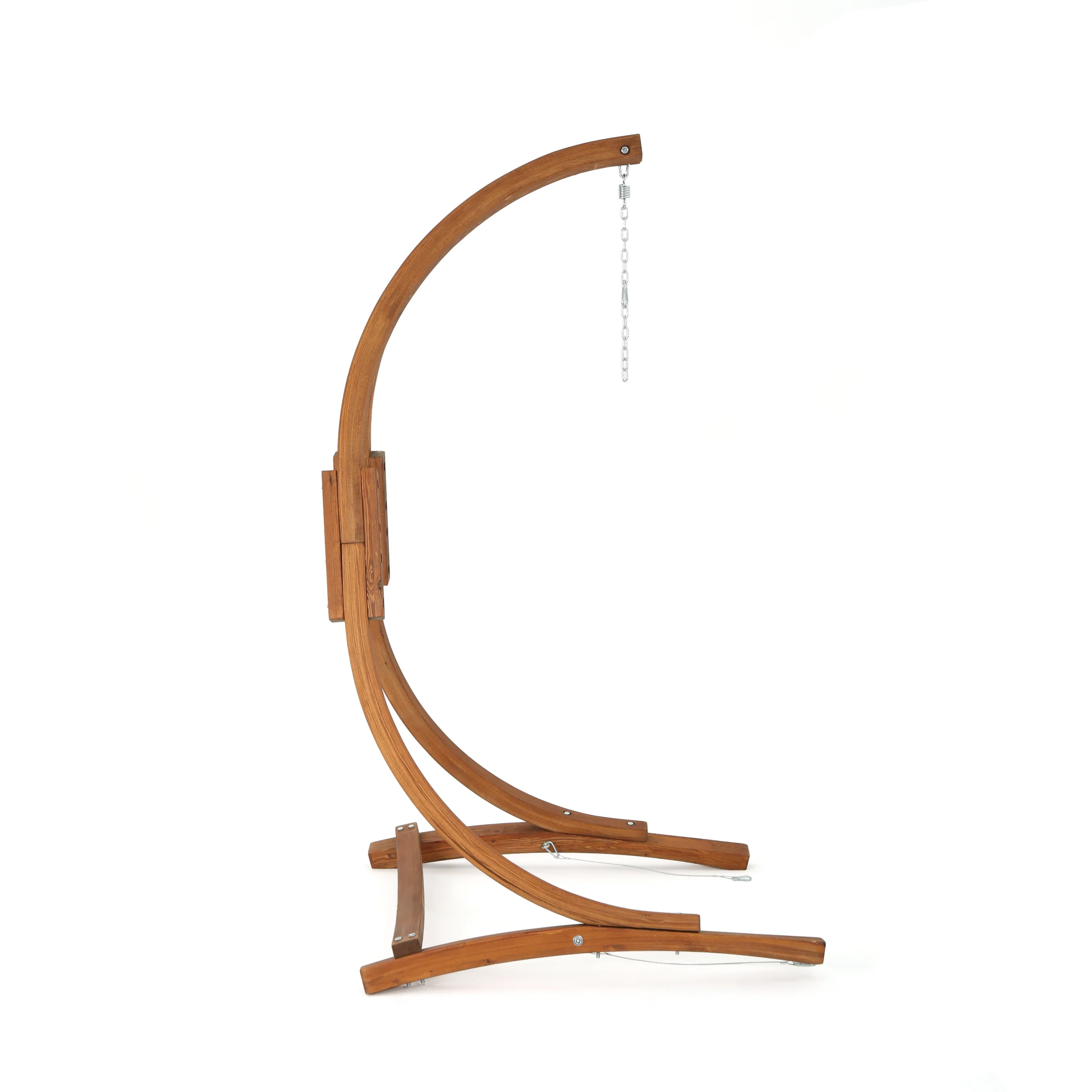 Gina Outdoor Wood Hammock Chair Stand - furnishings