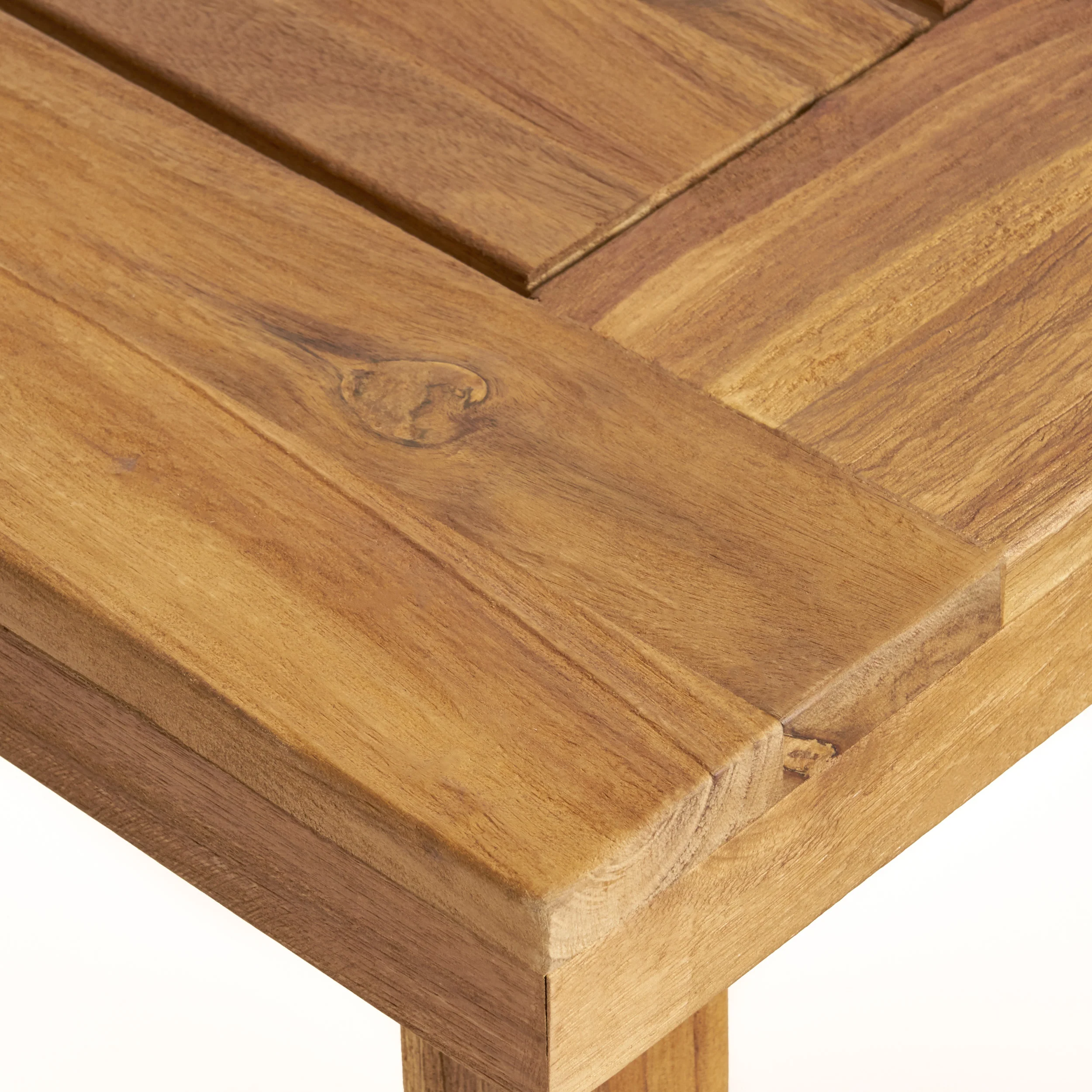 Toby Outdoor Acacia Wood Dining Table - furnishings