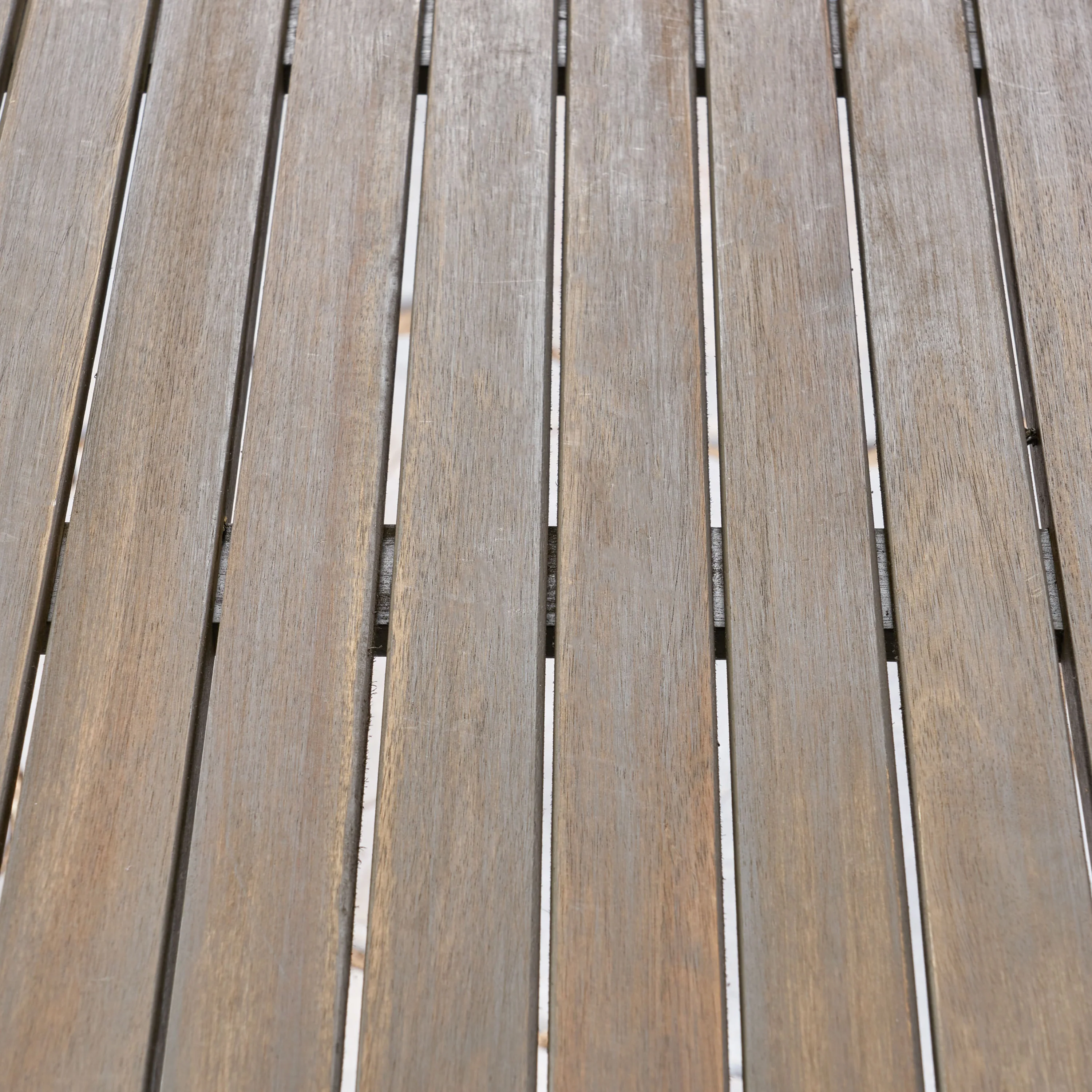 Nick Outdoor Acacia Wood Round Dining Table - furnishings