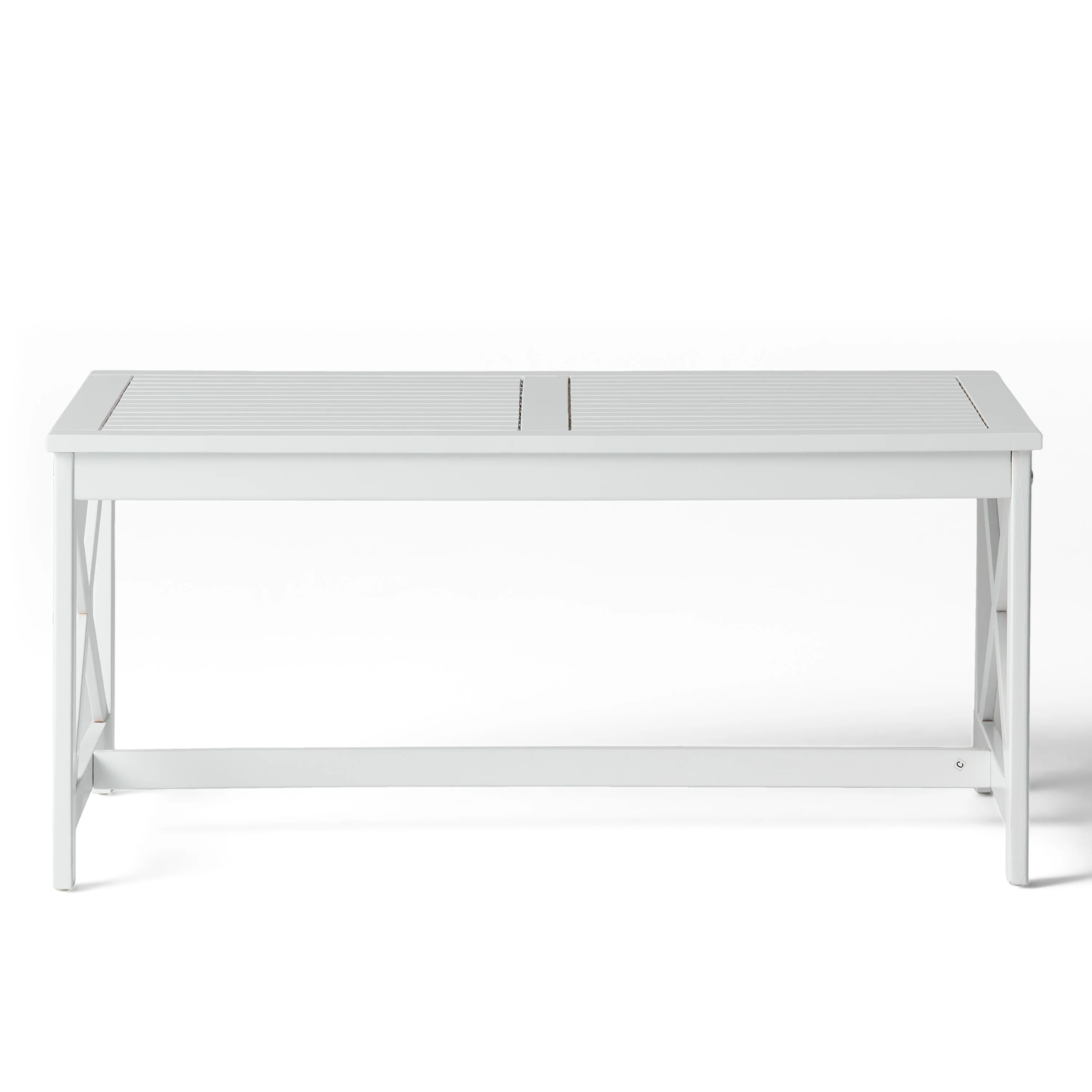 Ismus Outdoor Finished Acacia Wood Coffee Table - furnishings