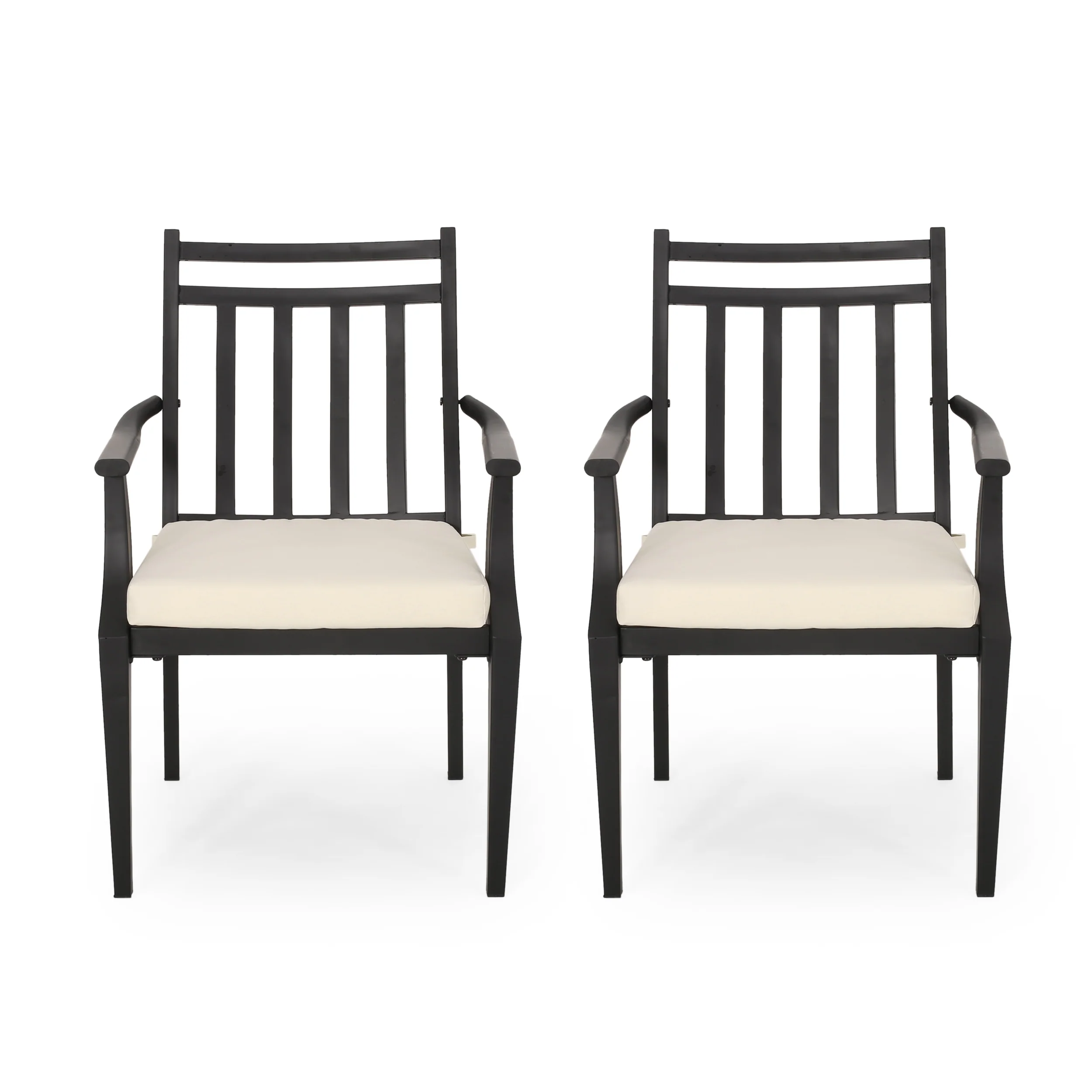 Olive Outdoor Dining Chair with Cushion (Set of 2) - furnishings