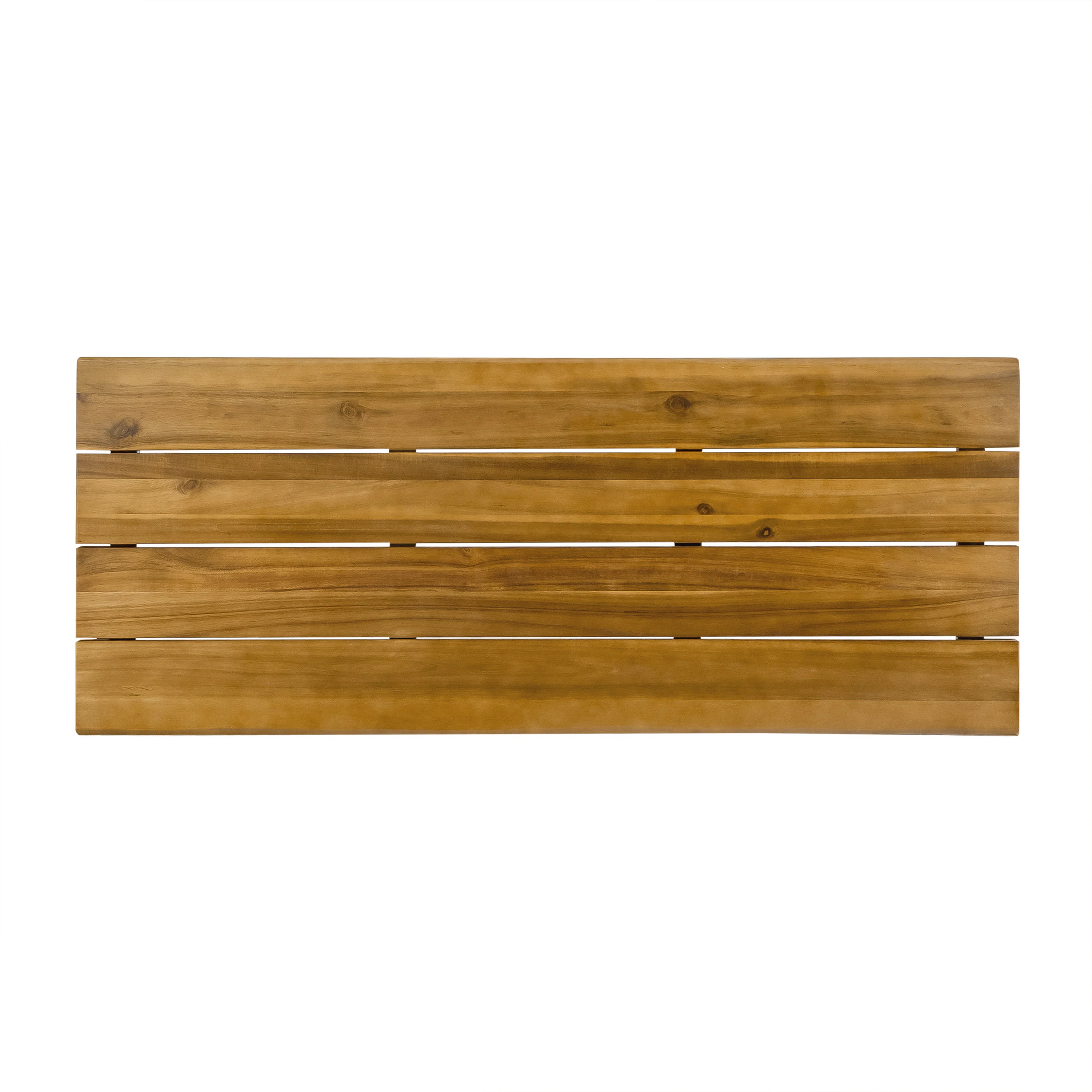 Avy Outdoor Modern Industrial 3 Piece Acacia Wood Bar Set - furnishings
