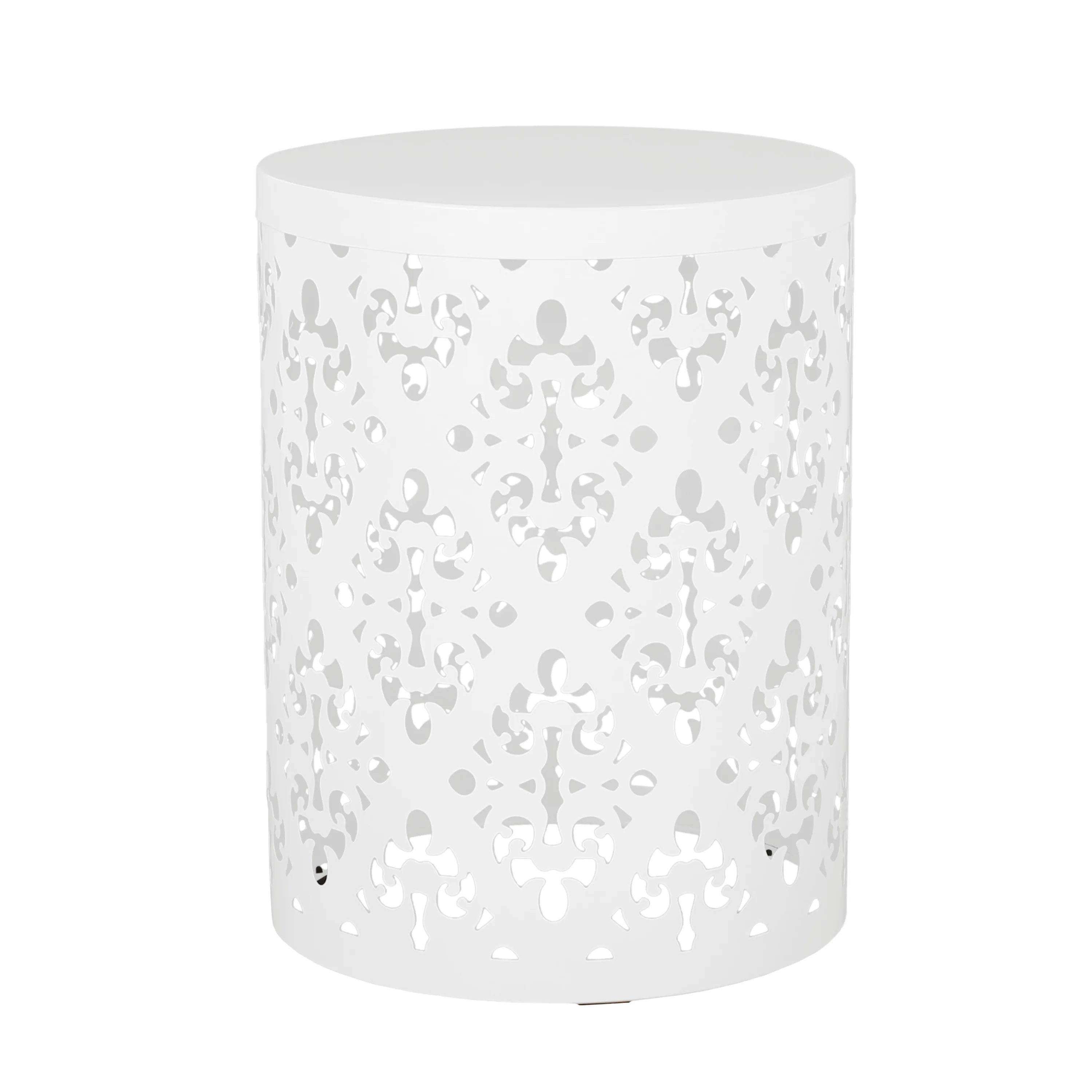 Verdugo Outdoor Metal Side Table - furnishings