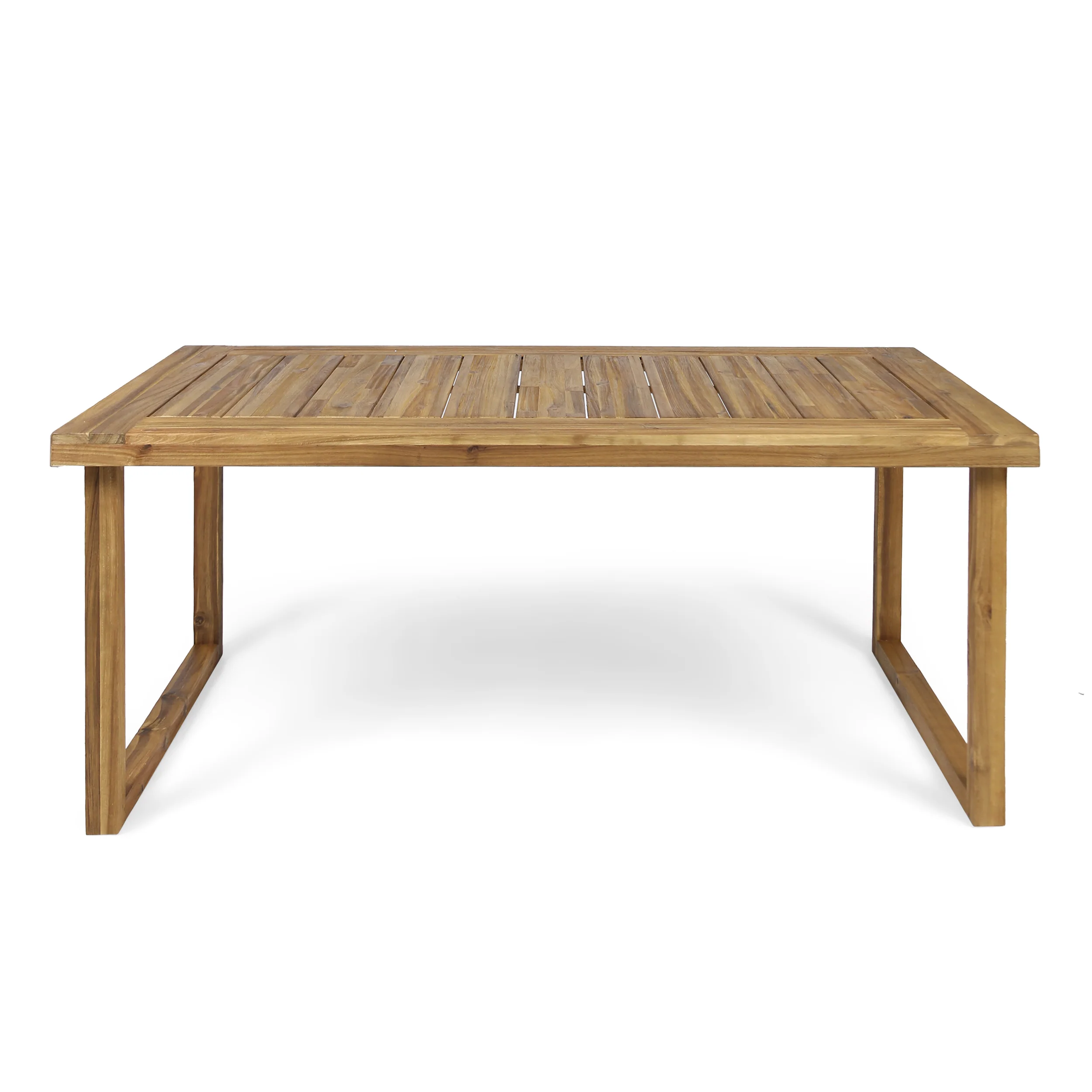 Paz Outdoor 69-inch Acacia Wood Dining Table - furnishings