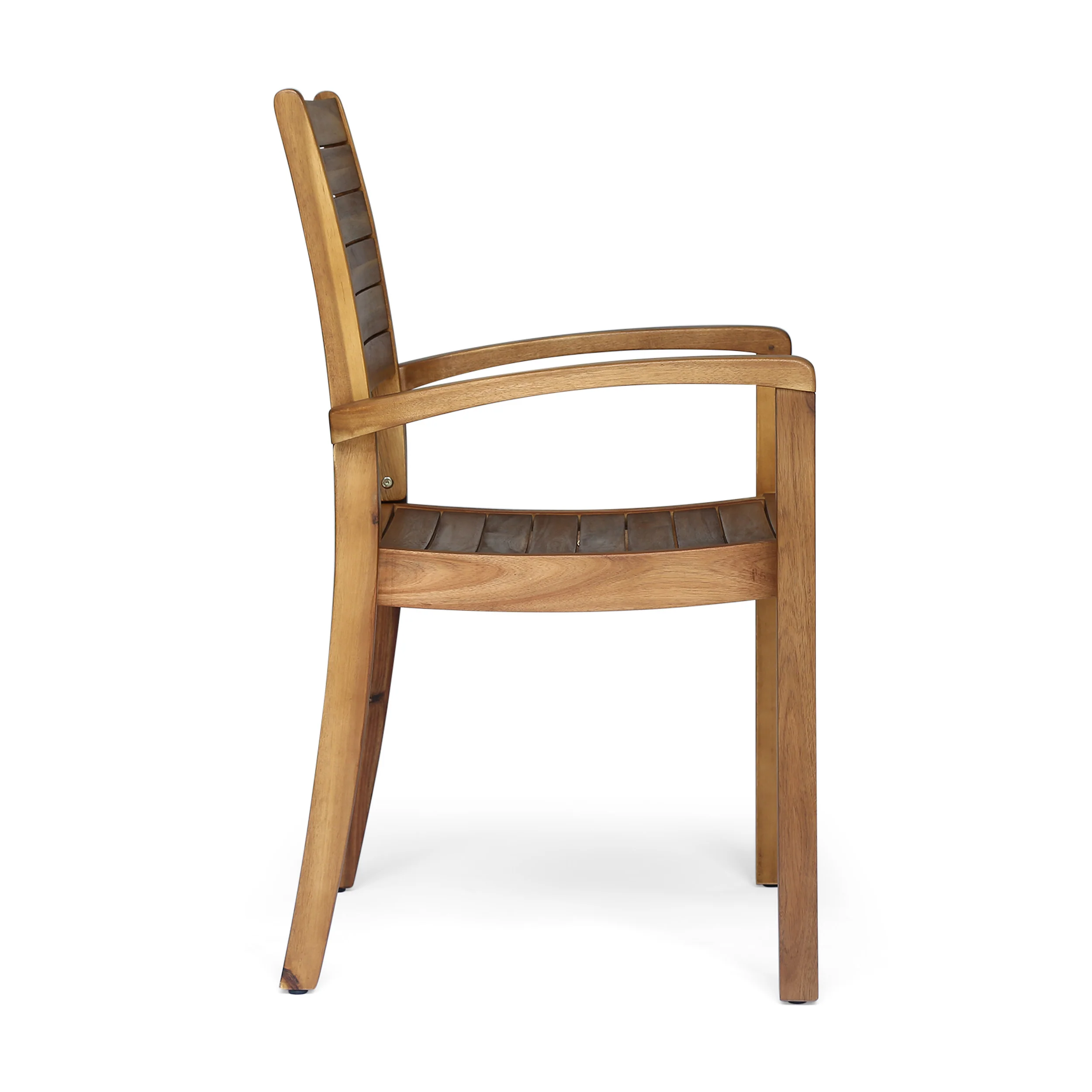 Watts Outdoor Acacia Wood Dining Chairs (set of 2) - furnishings