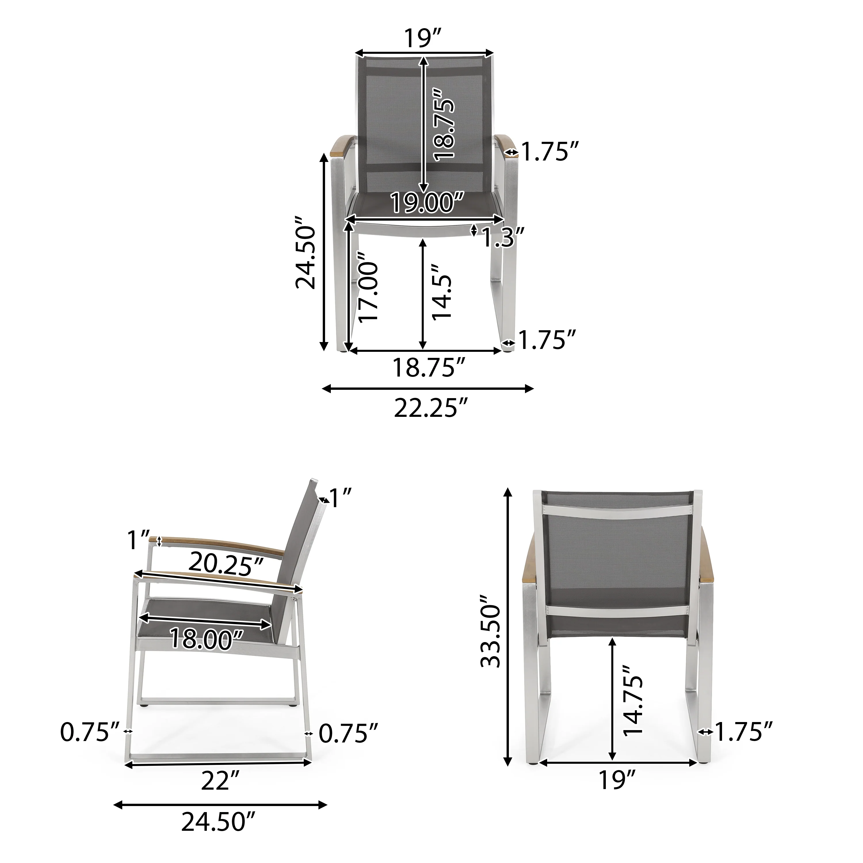 Aubrey Patio Dining Chairs - furnishings
