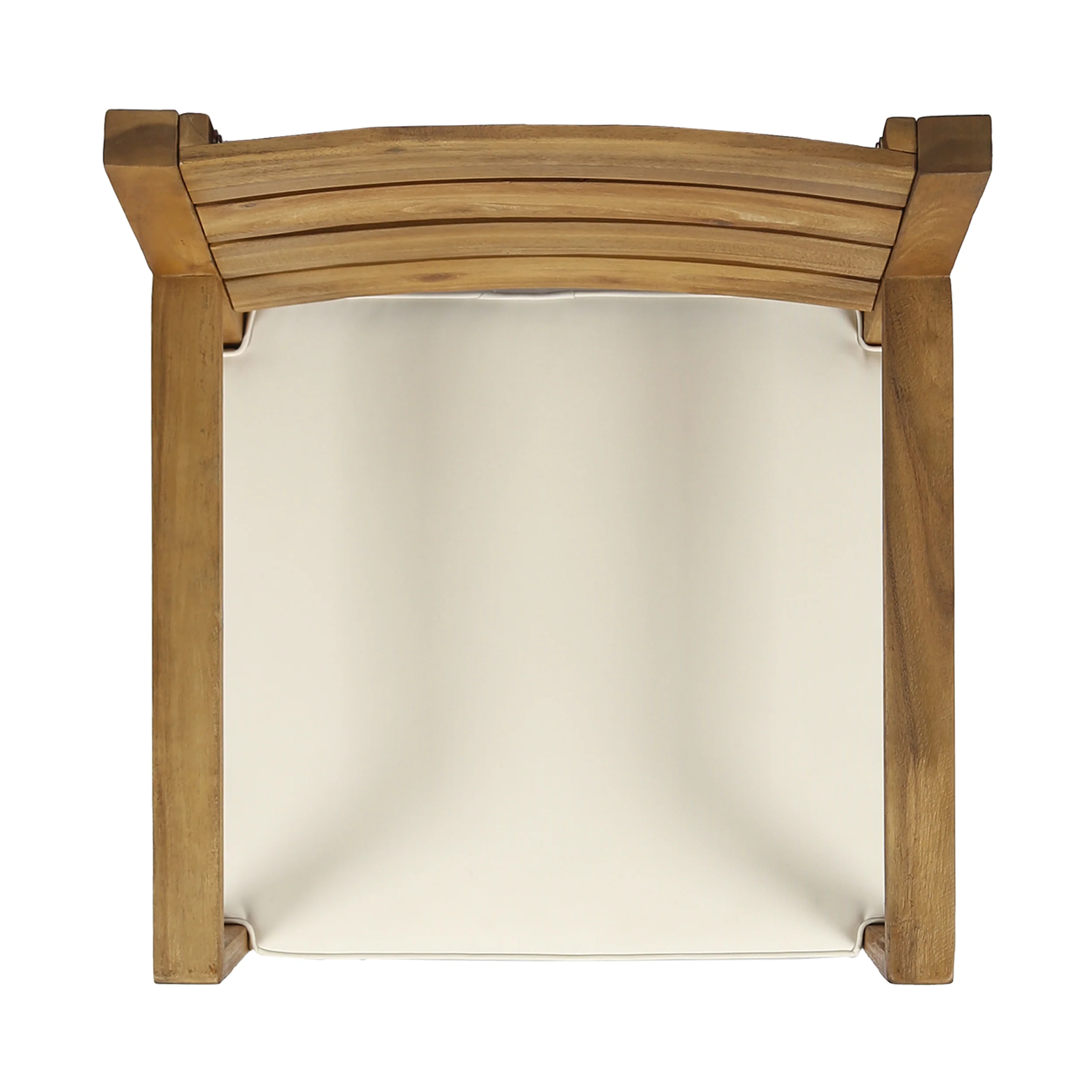 Eric Outdoor Acacia Wood Dining Chairs - furnishings