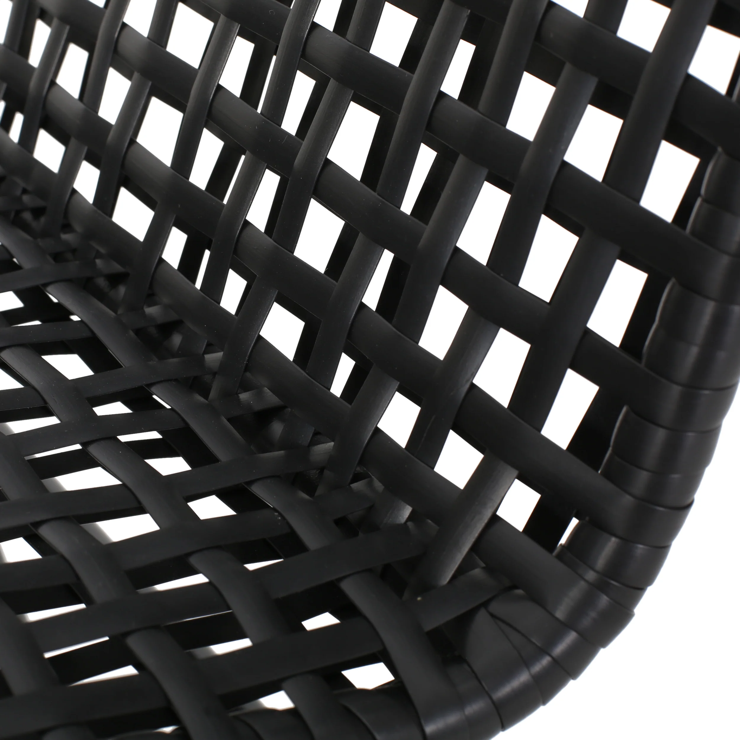 German Outdoor Modern Faux Rattan Club Chair (Set of 2) - furnishings