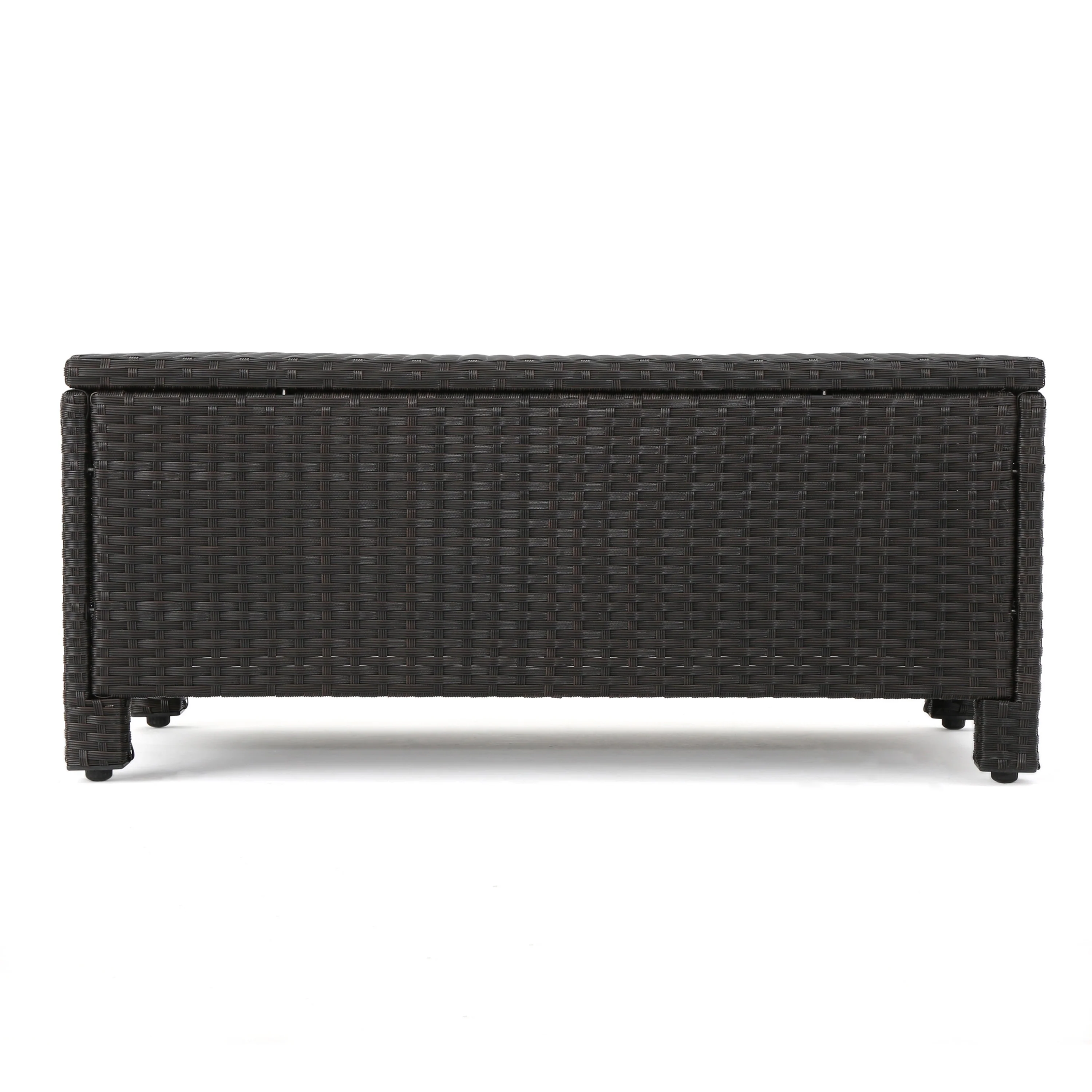 Budva 9pc Outdoor Wicker Sectional Sofa Set w/ Cushions - furnishings