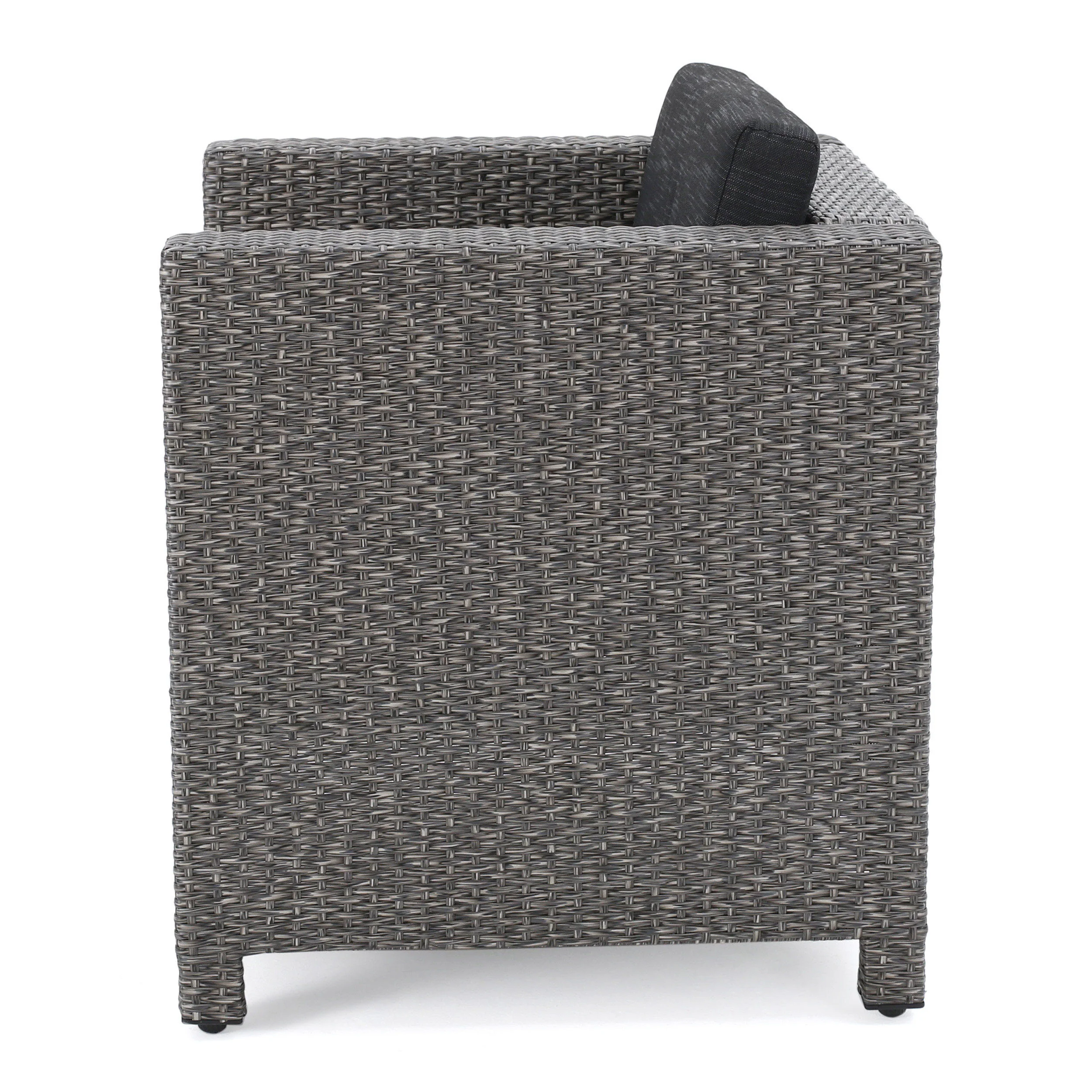 Venice 4-Seater Outdoor Fire Pit Chat Set - furnishings