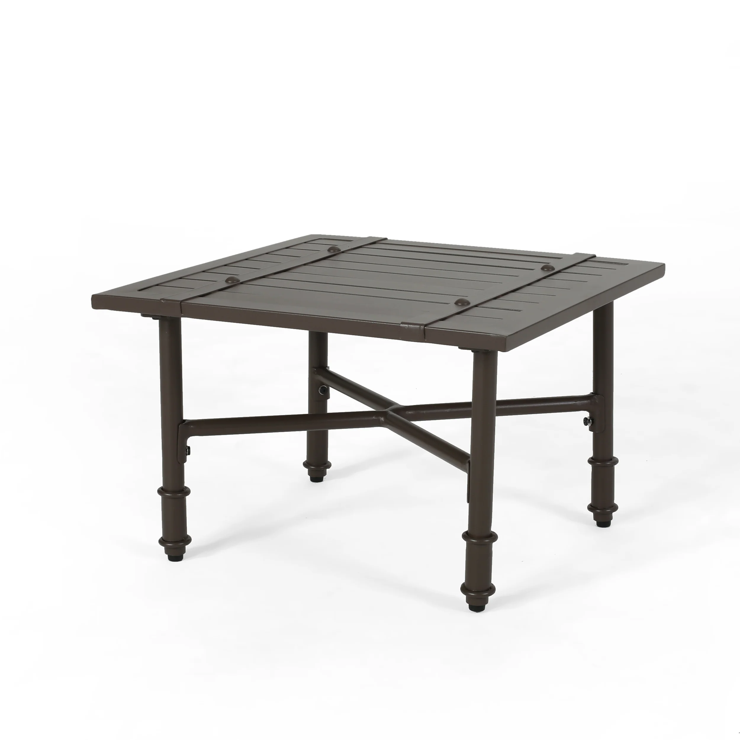 Francis Outdoor Aluminum Side Table - furnishings