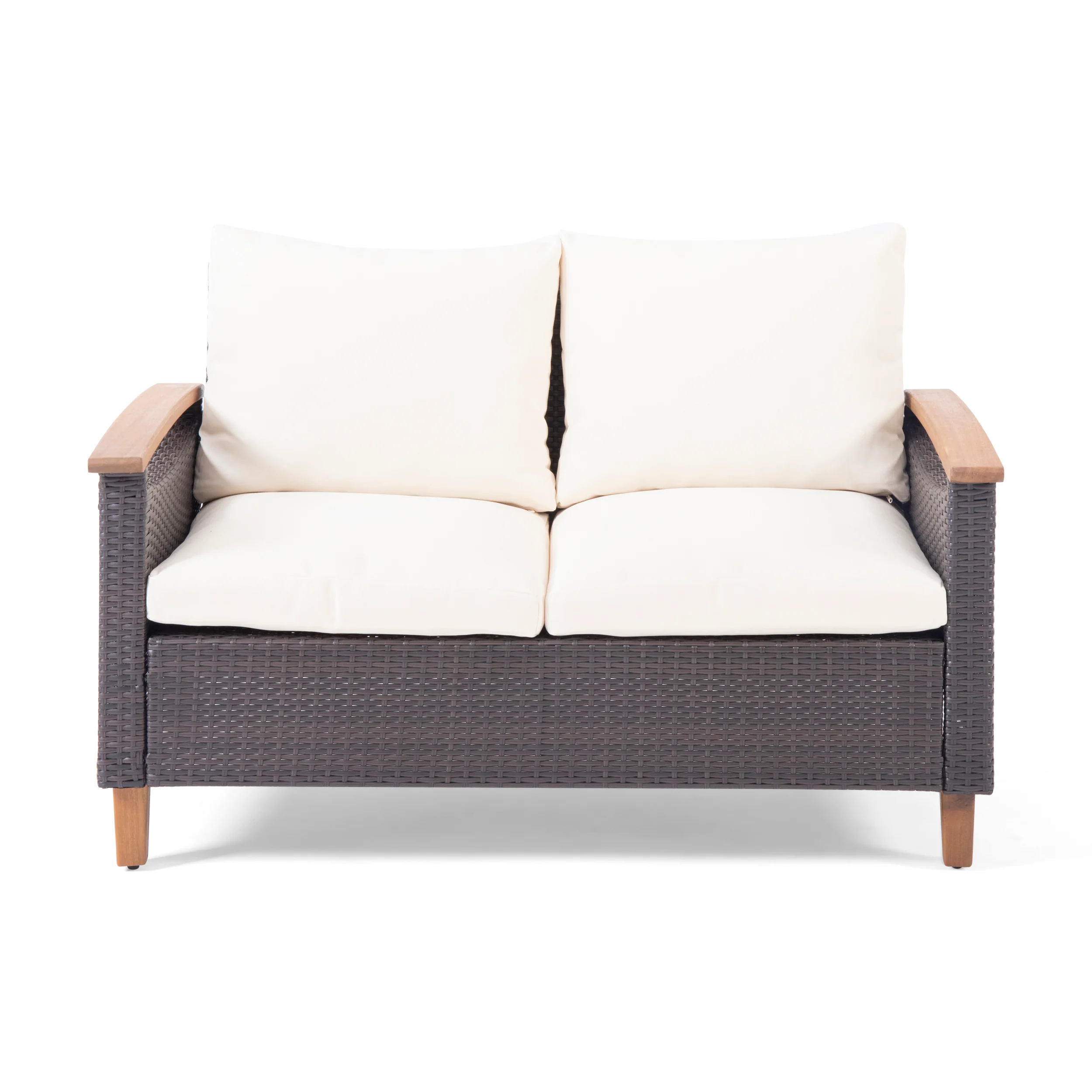 Velthur Outdoor 4 Seater Chat Set with Coffee Table - furnishings
