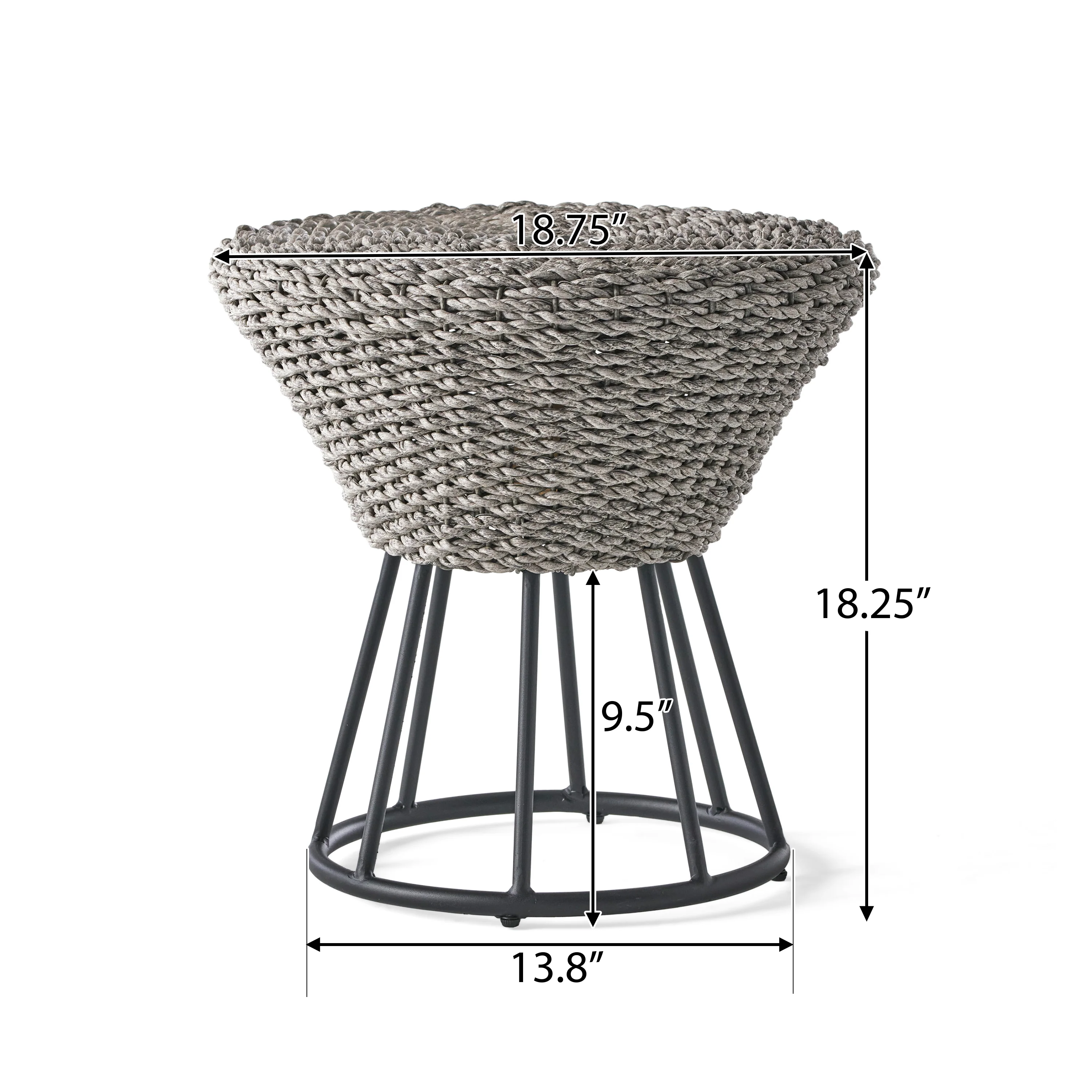 Kavala Wicker Outdoor Accent Table - furnishings
