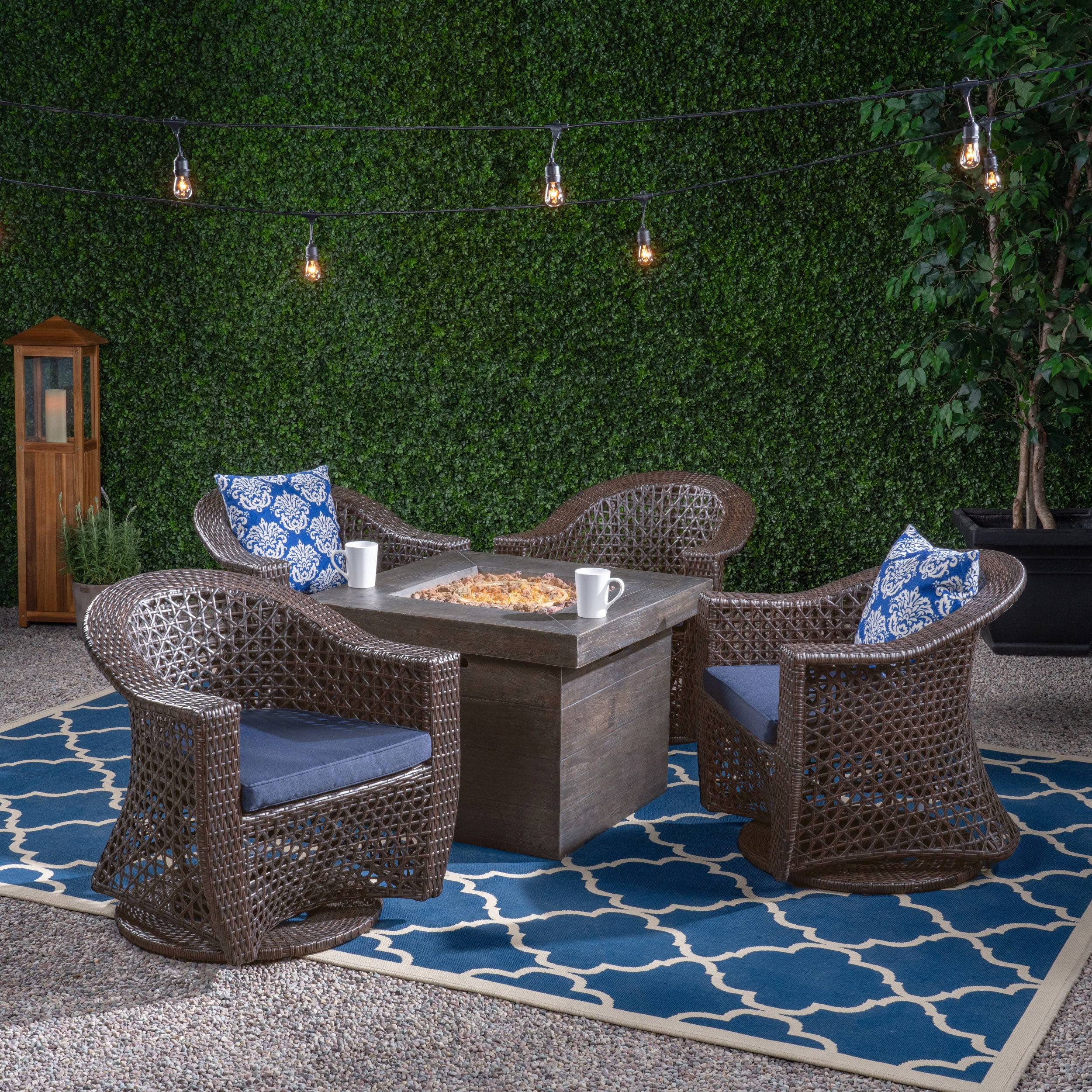 Tabitha Patio Fire Pit Set - furnishings