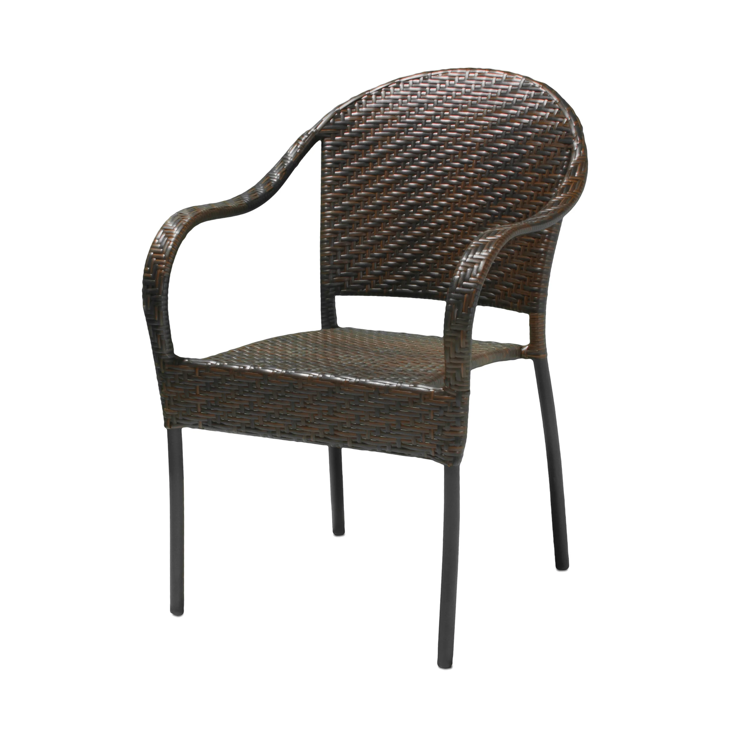Rancho Outdoor Wicker Chair (Set of 2) - furnishings