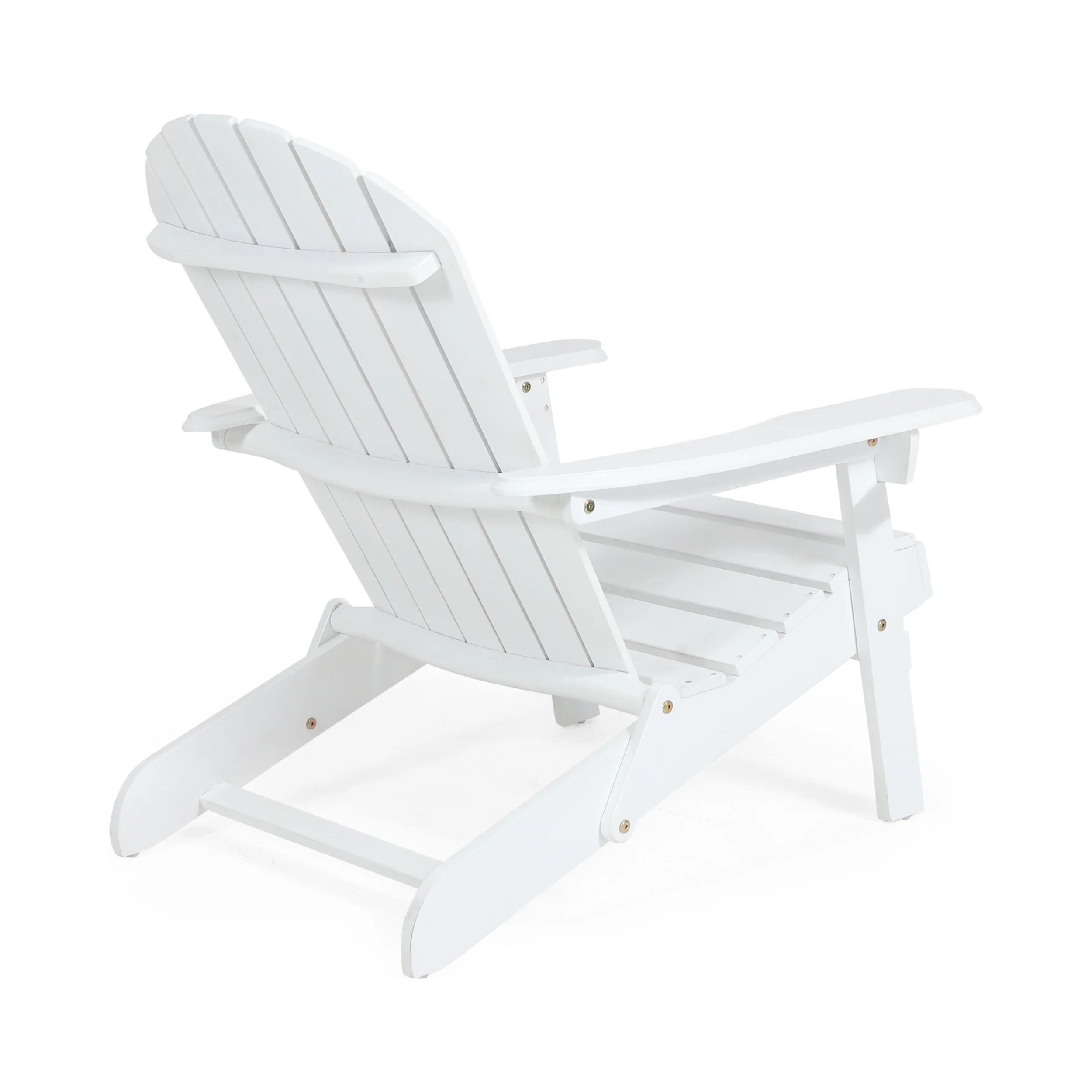 Benson Outdoor 5 Piece Acacia Wood/ Light Weight Concrete Adirondack Chair Set with Fire Pit - furnishings