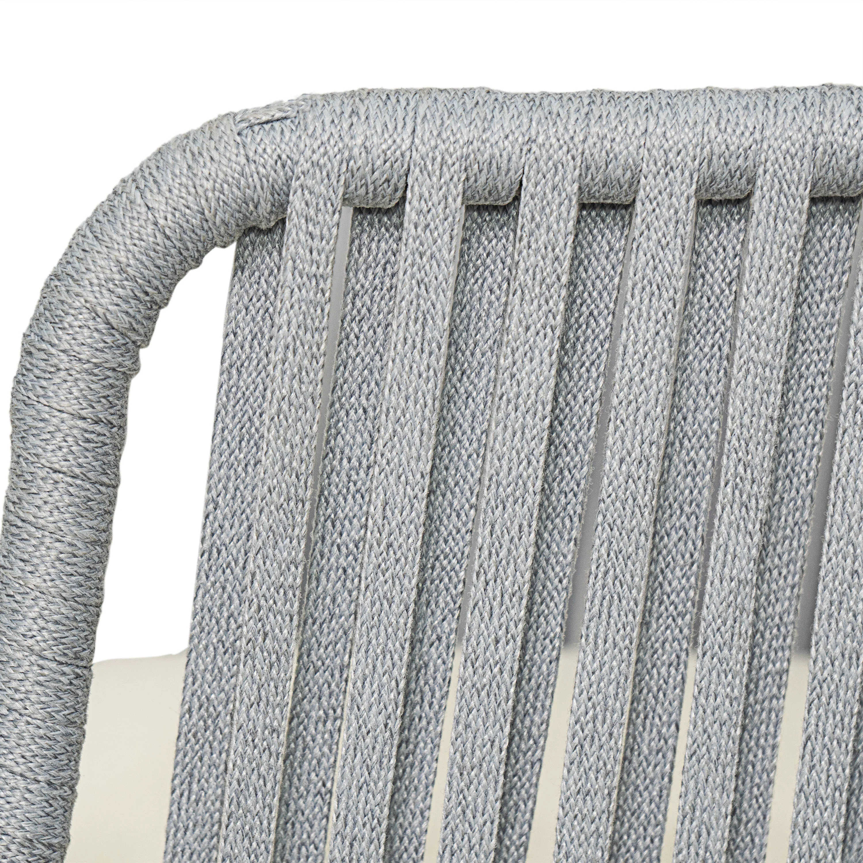 Caiuss Upholstered Outdoor Patio Acacia Wood Club Chair with Iron Base - furnishings