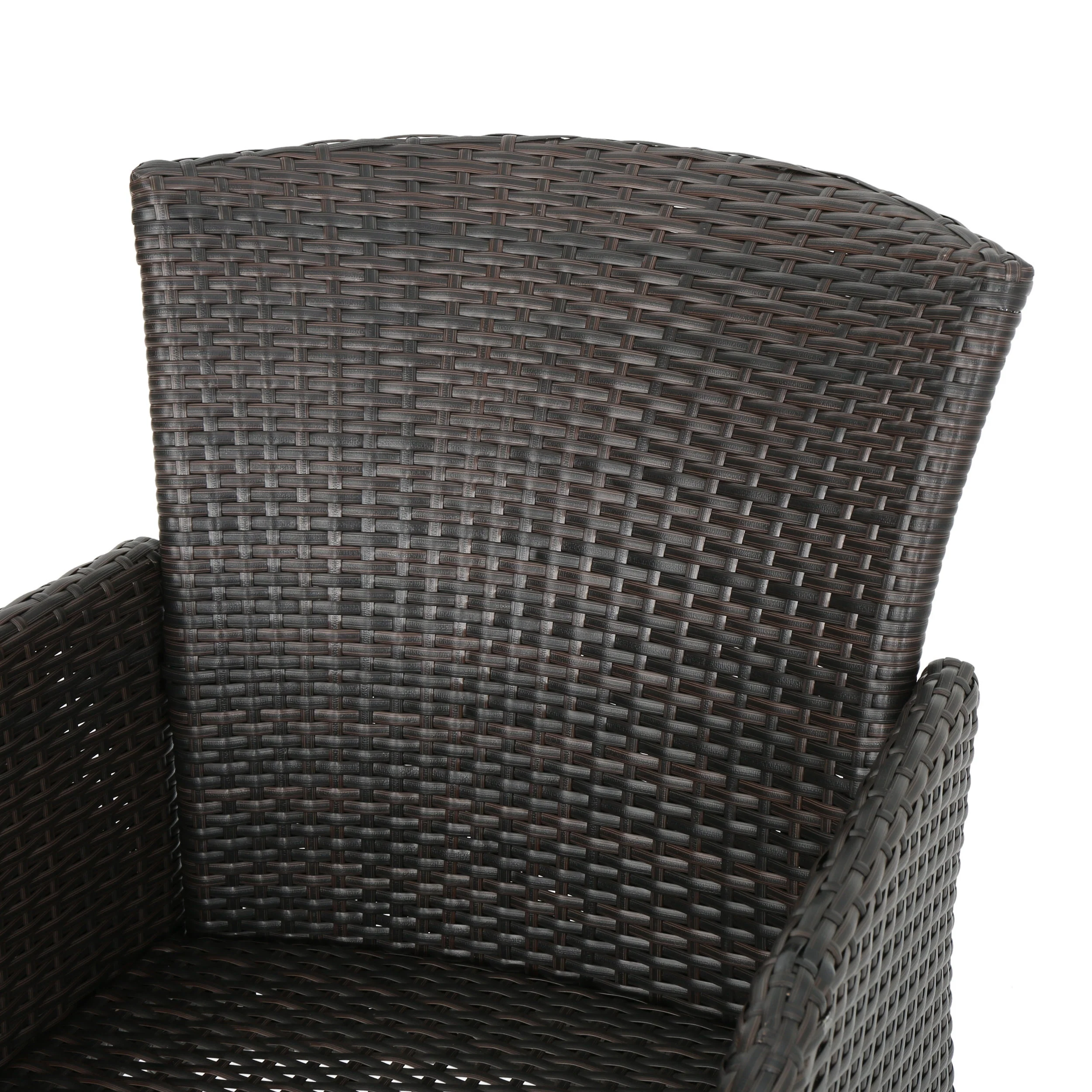 Seawall Outdoor Wicker Dining Chair (Set of 2) - furnishings