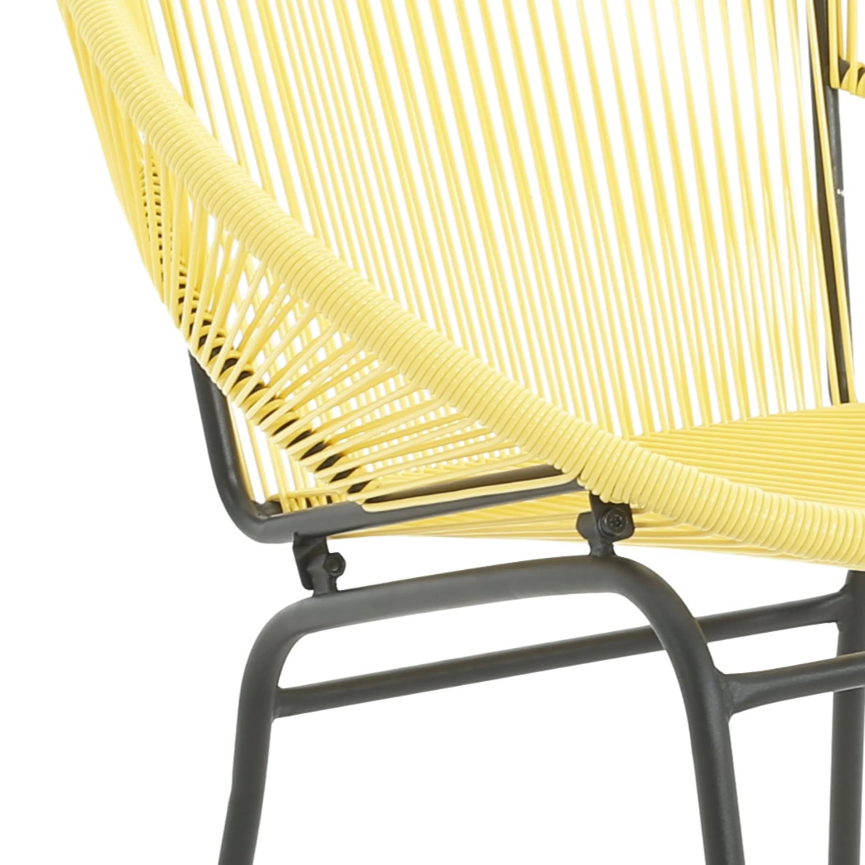 Carver Indoor & Outdoor Acapulco Weave Faux Rattan Club Chairs (Set of 2) - furnishings
