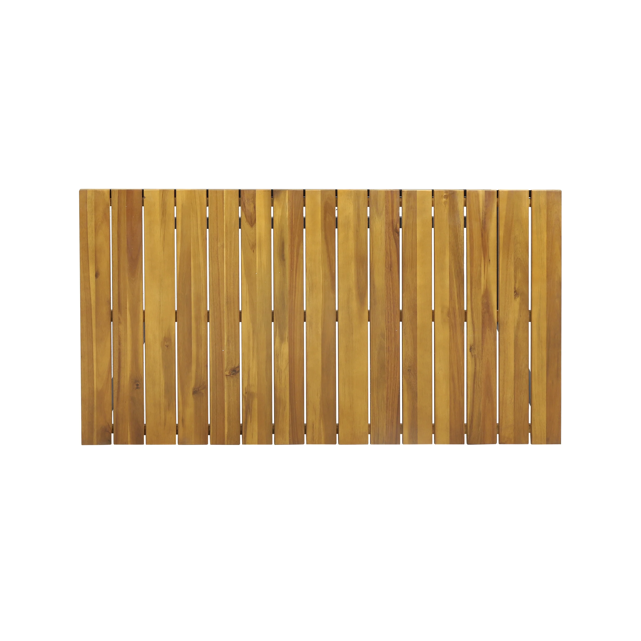 Arath Outdoor Modern Industrial Acacia Wood Bar Table - furnishings