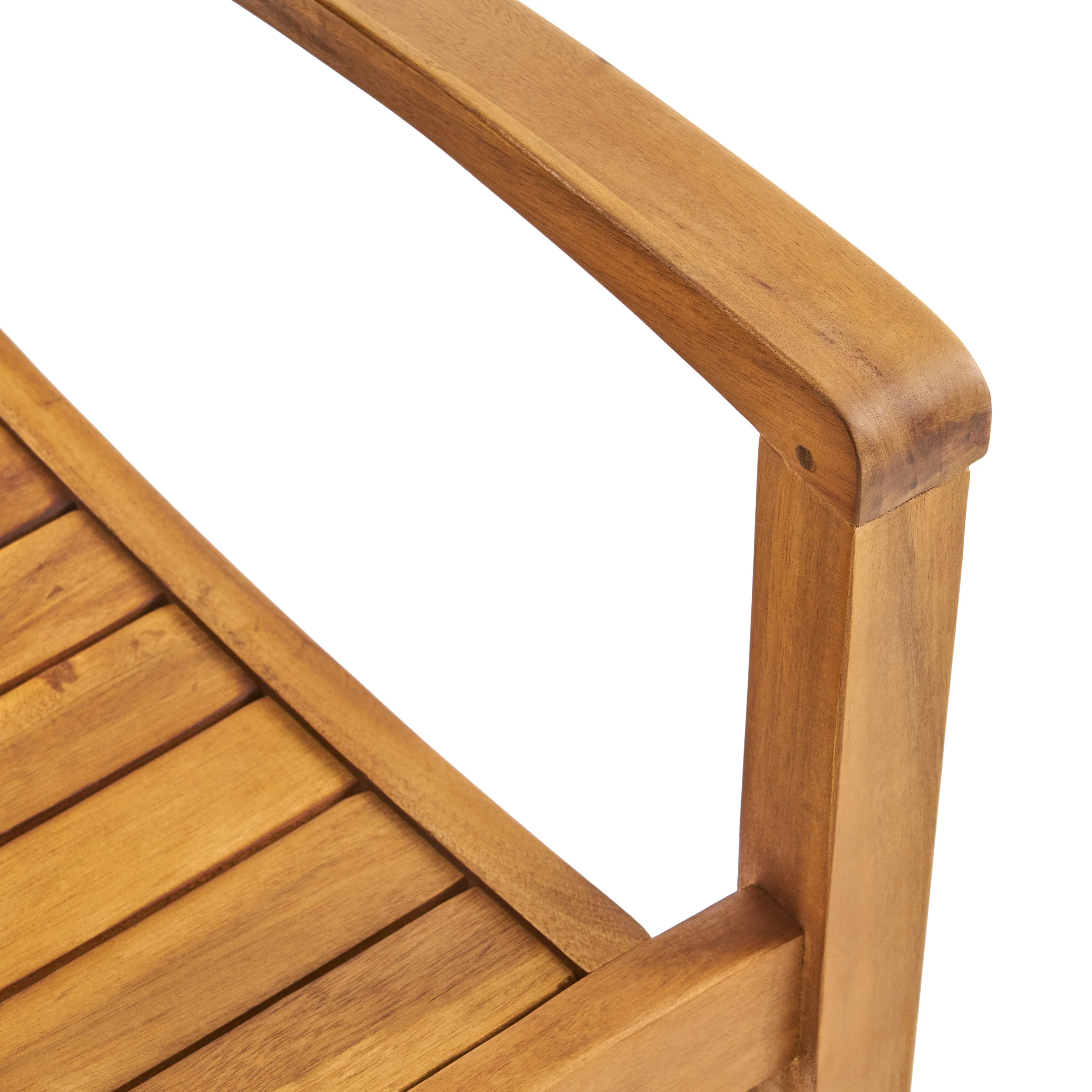 Cathy Outdoor 2-Seater Acacia Wood Bistro Set - furnishings