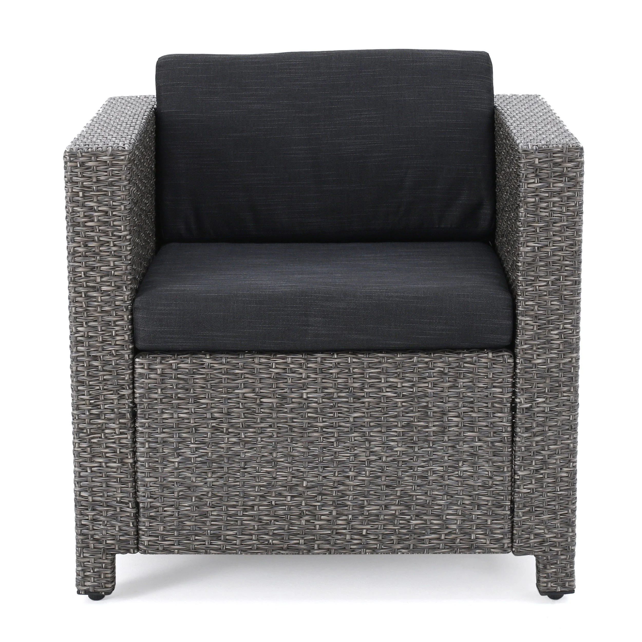 Venice 4-Seater Outdoor Fire Pit Chat Set - furnishings