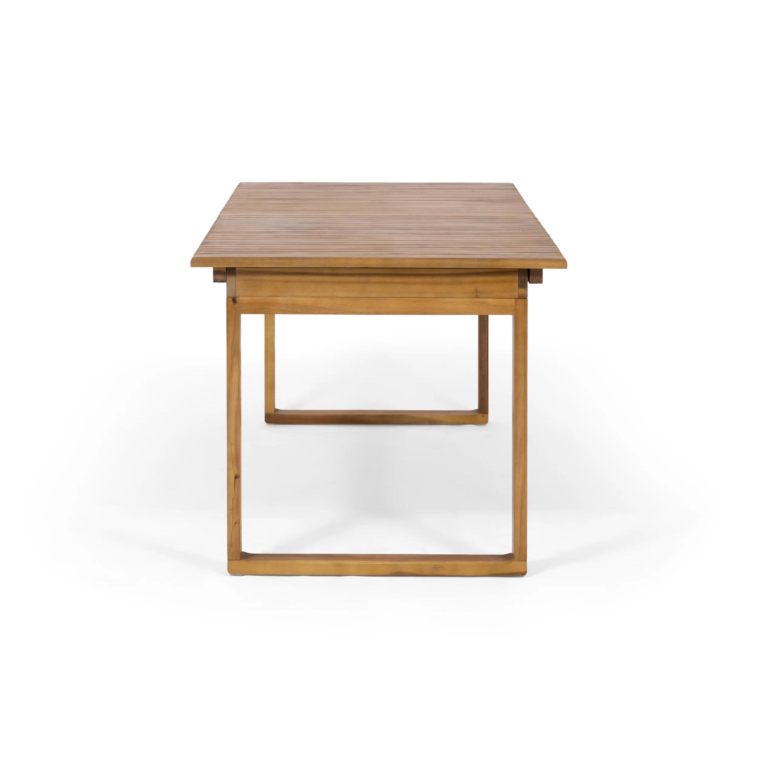 Yilia Outdoor Expandable Acacia Wood Dining Table - furnishings