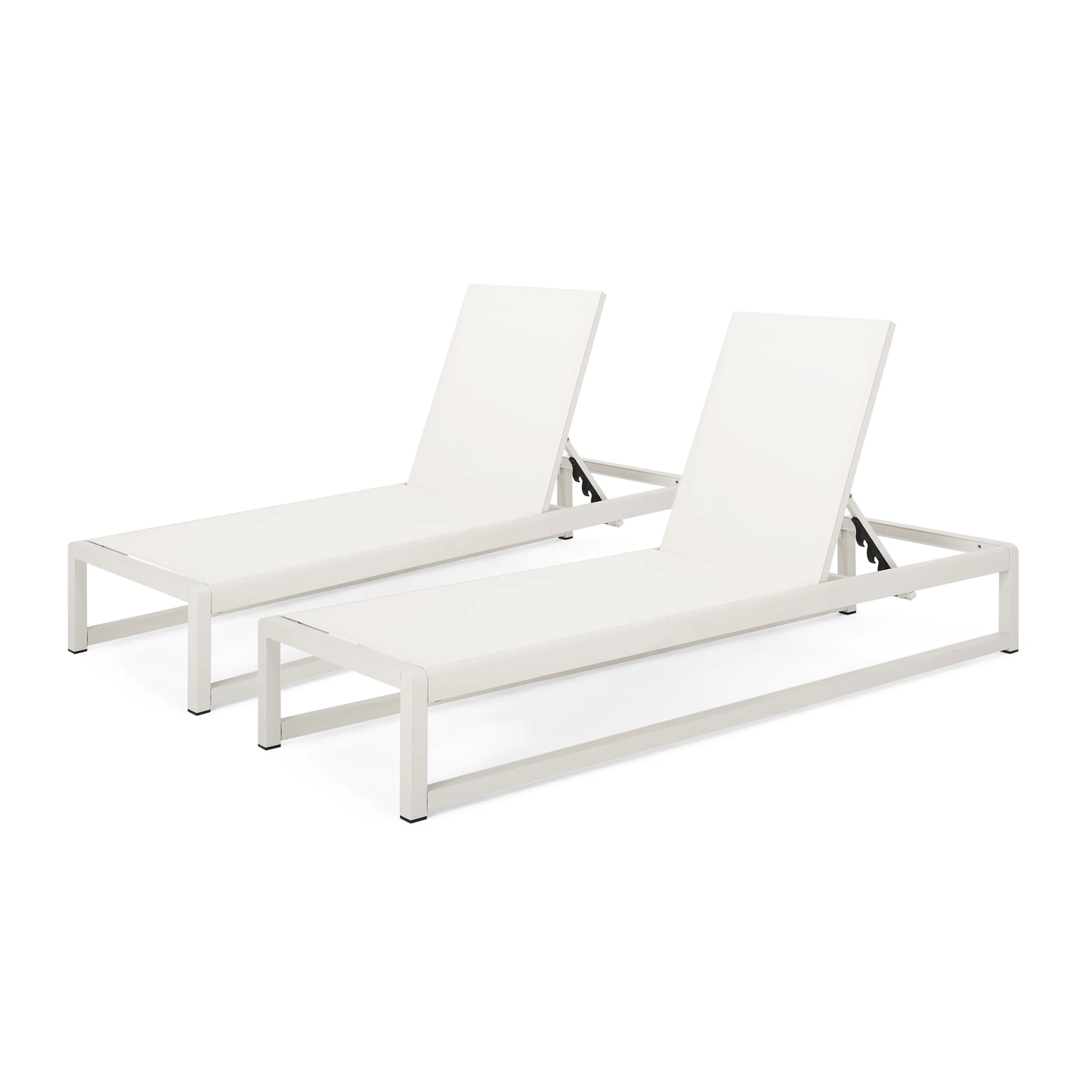 Camdyn Outdoor Mesh Chaise Lounge (Set of 2) - furnishings