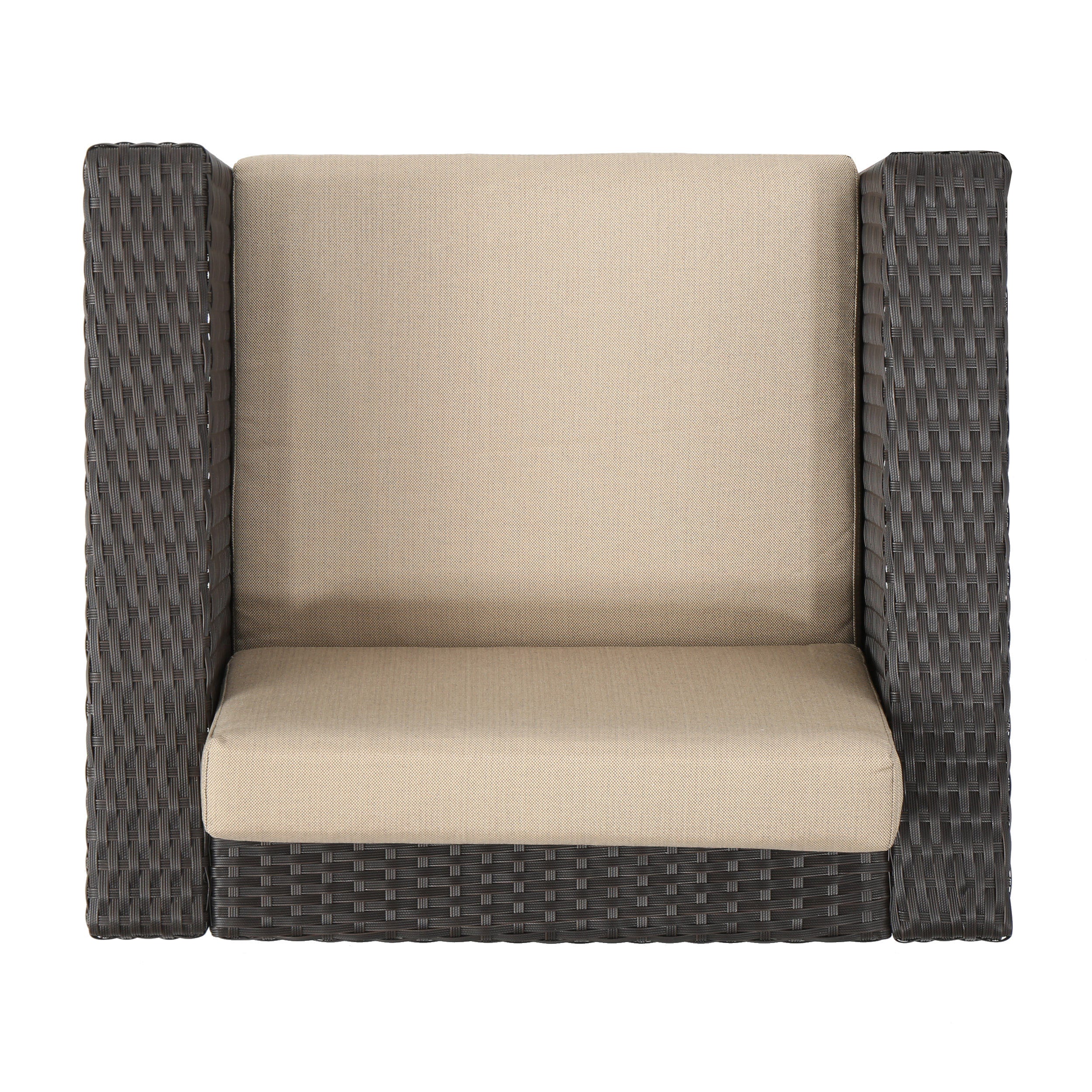 Venice Outdoor Wicker Club Chair (set of 4) - furnishings