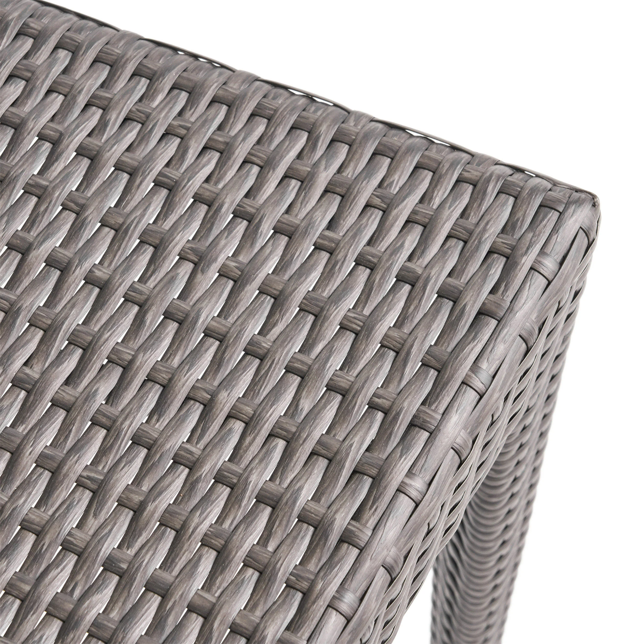 Manteo Rectangular Outdoor Wicker Dining Table - furnishings