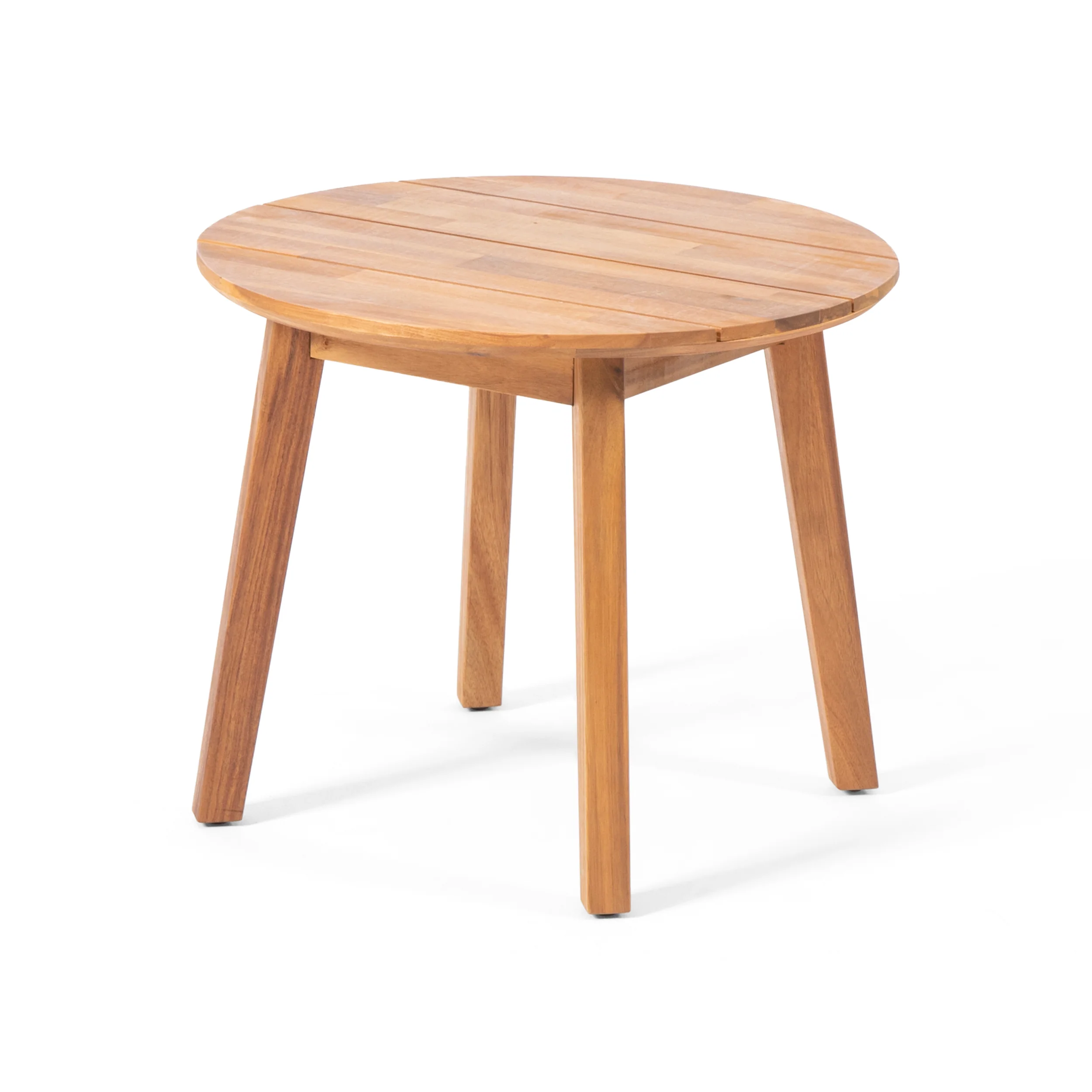 Burrough Outdoor Acacia Wood Side Table - furnishings