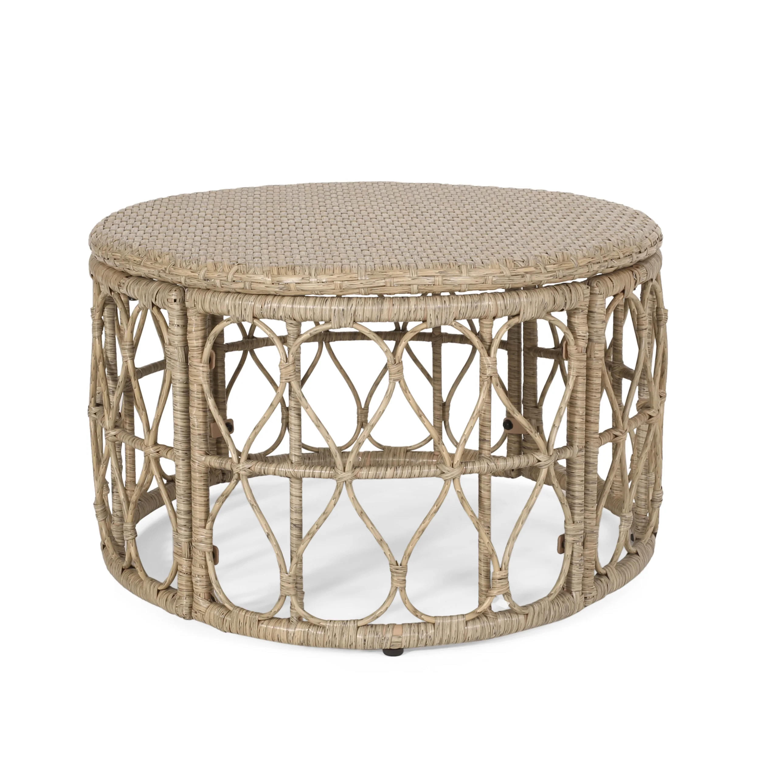 Colmar Outdoor Wicker Coffee Table - furnishings