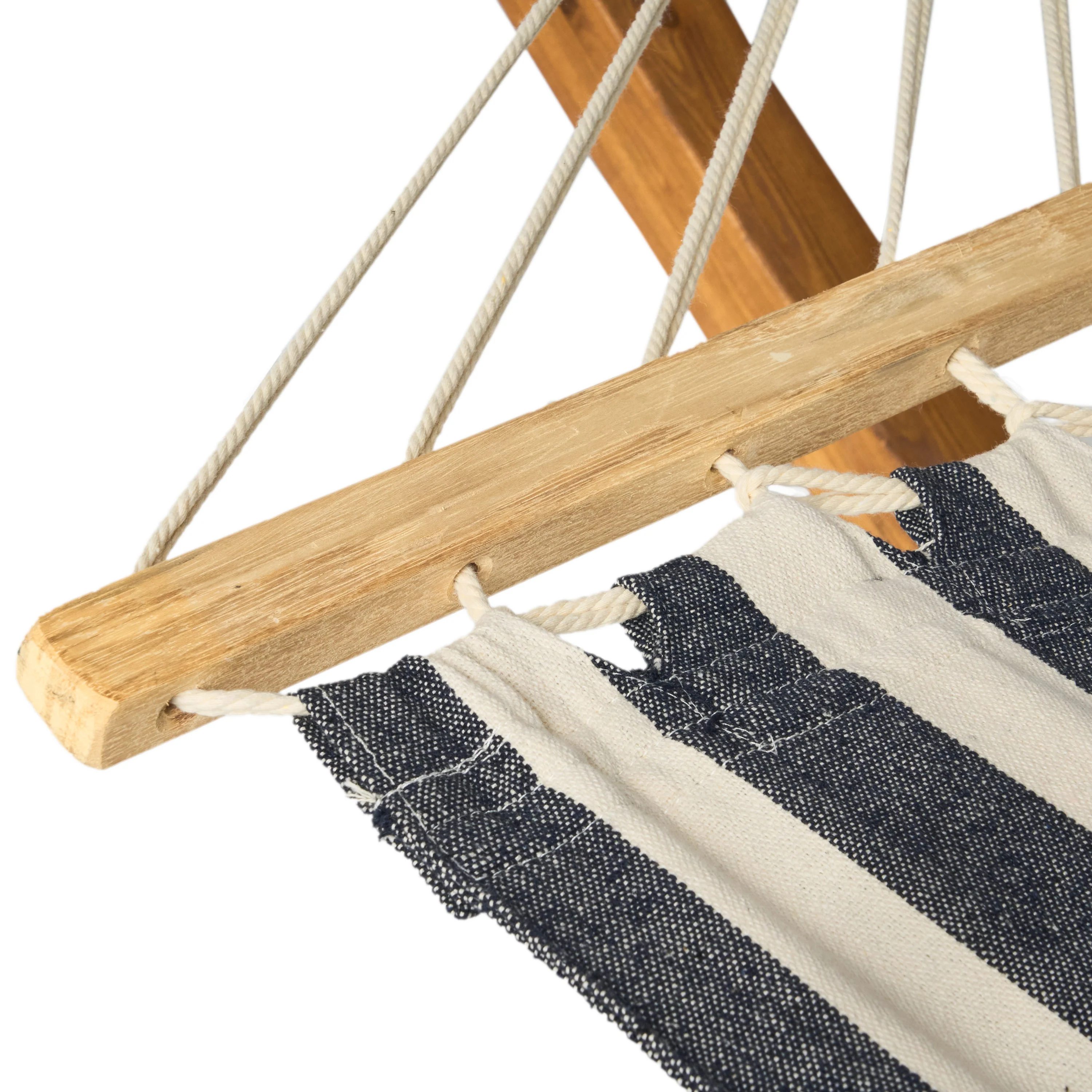 Weston Outdoor Hammock w/ Wooden Base - furnishings
