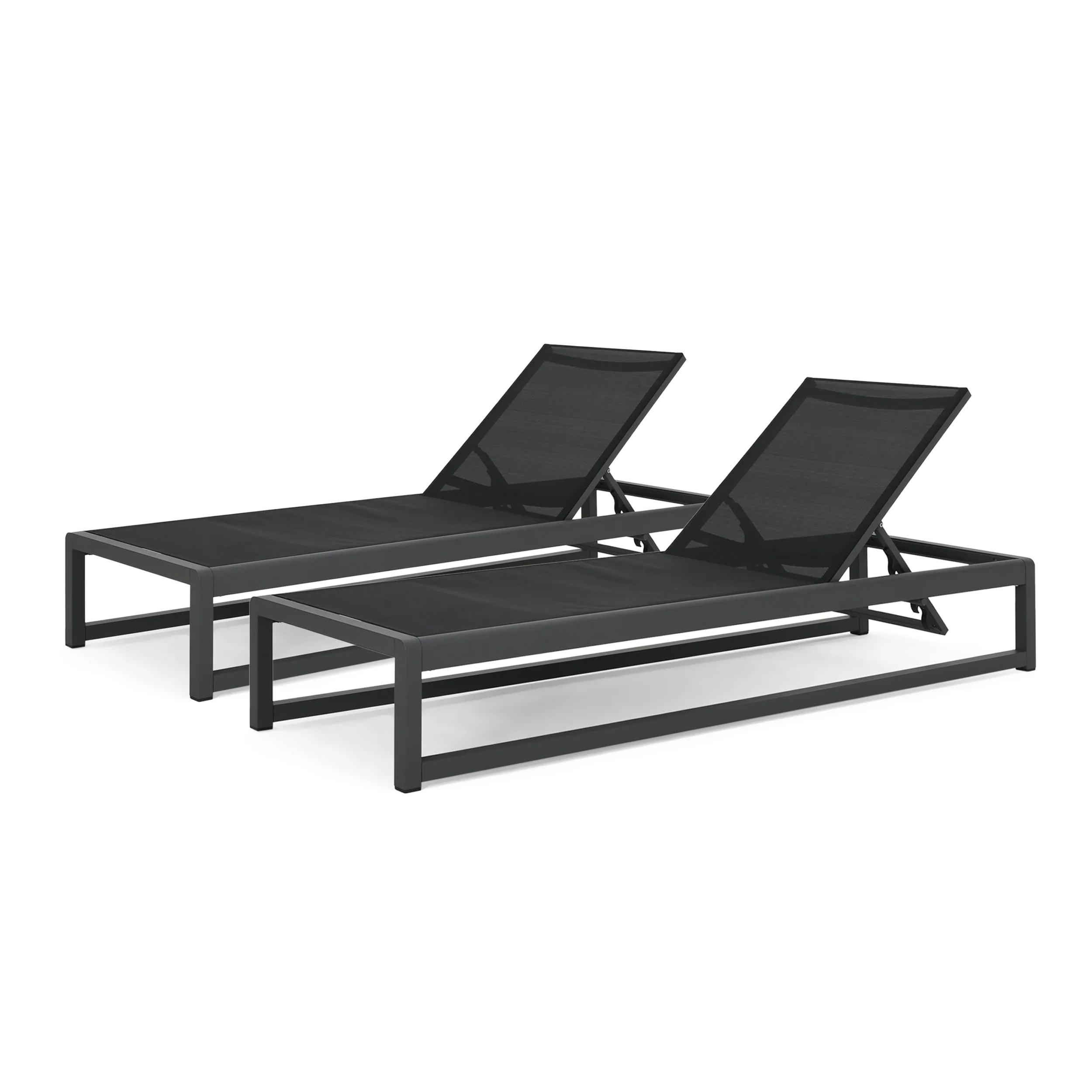 Camdyn Outdoor Mesh Chaise Lounge (Set of 2) - furnishings