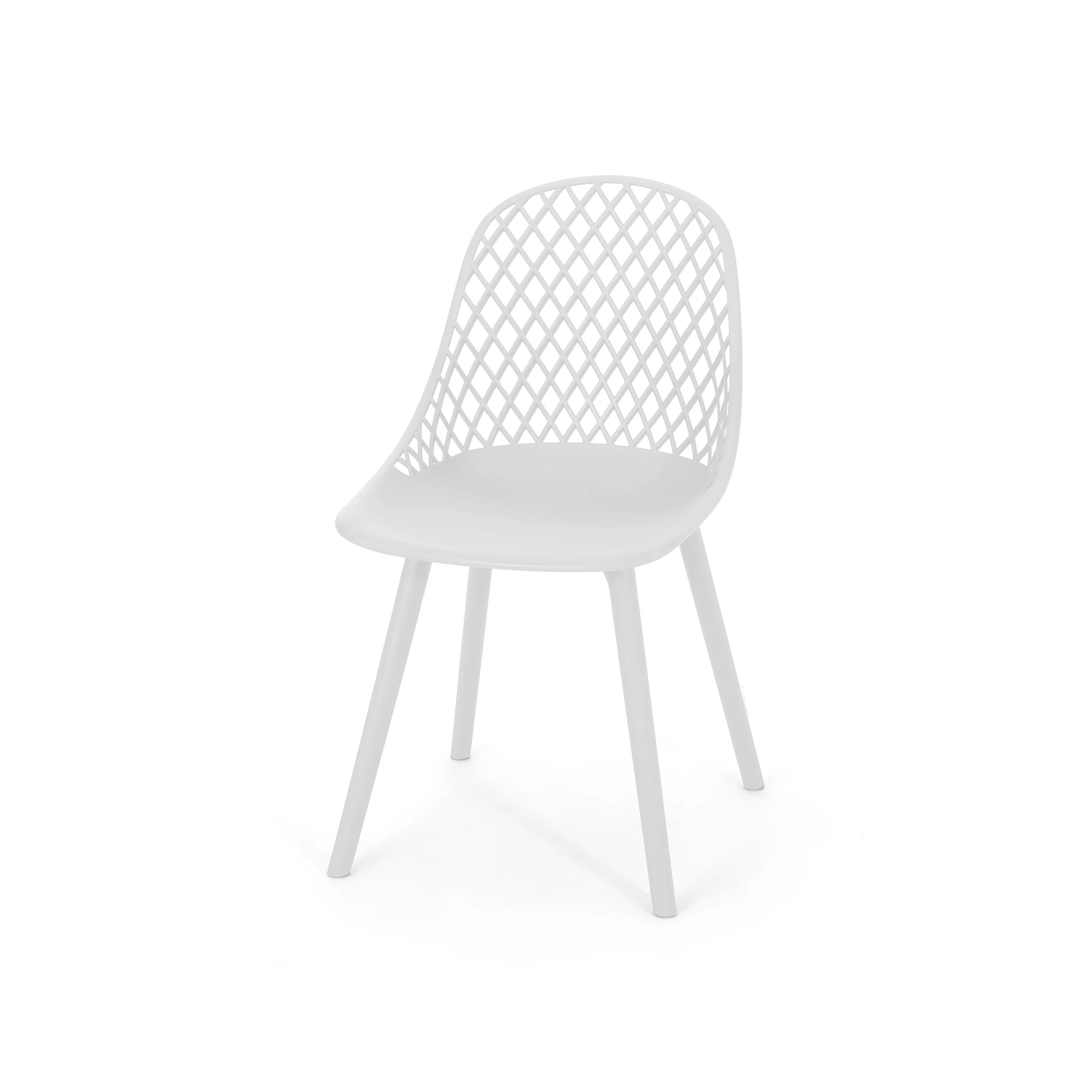 Lucy Outdoor Modern Dining Chair (Set of 4) - furnishings