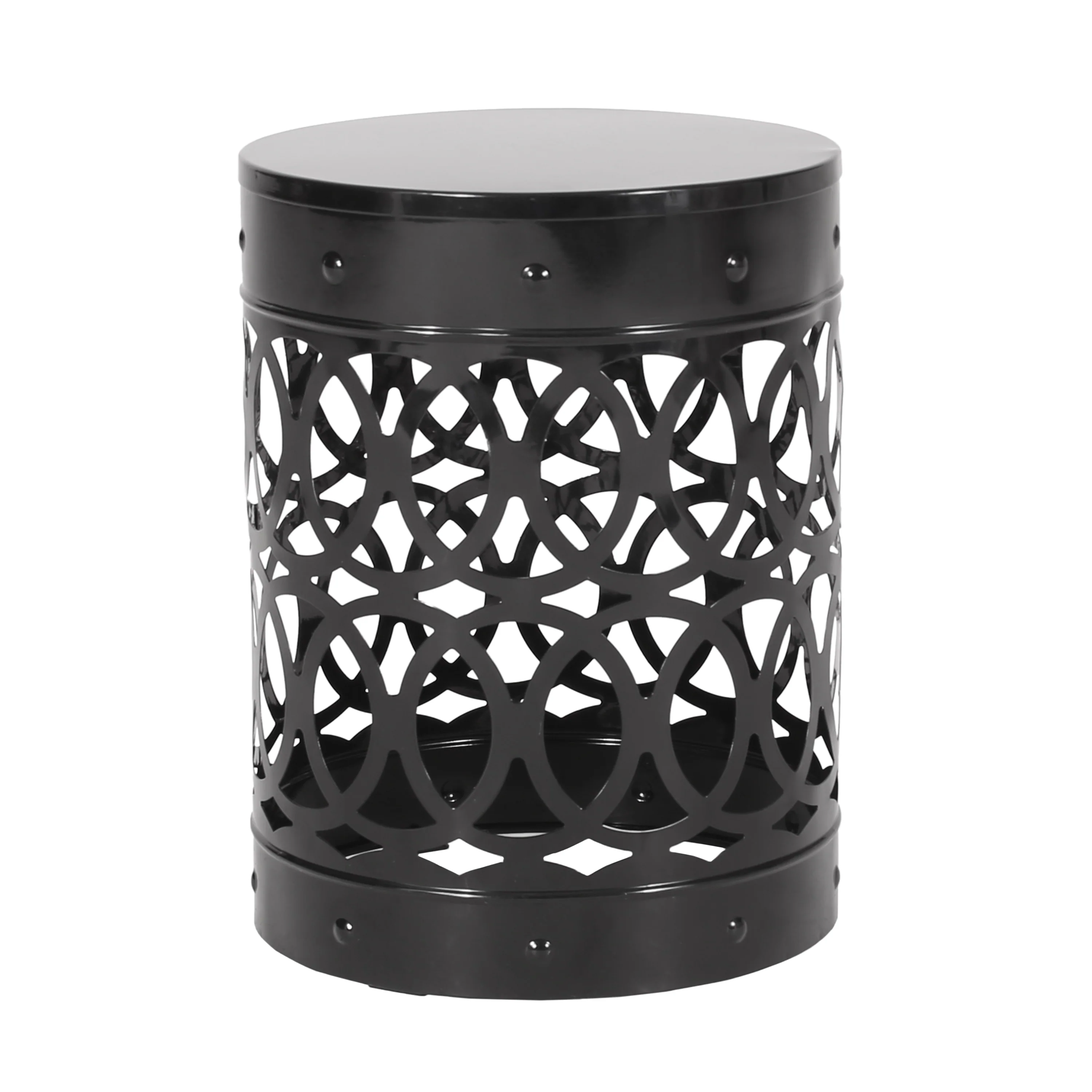 Pellerin Outdoor Metal Side Table - furnishings